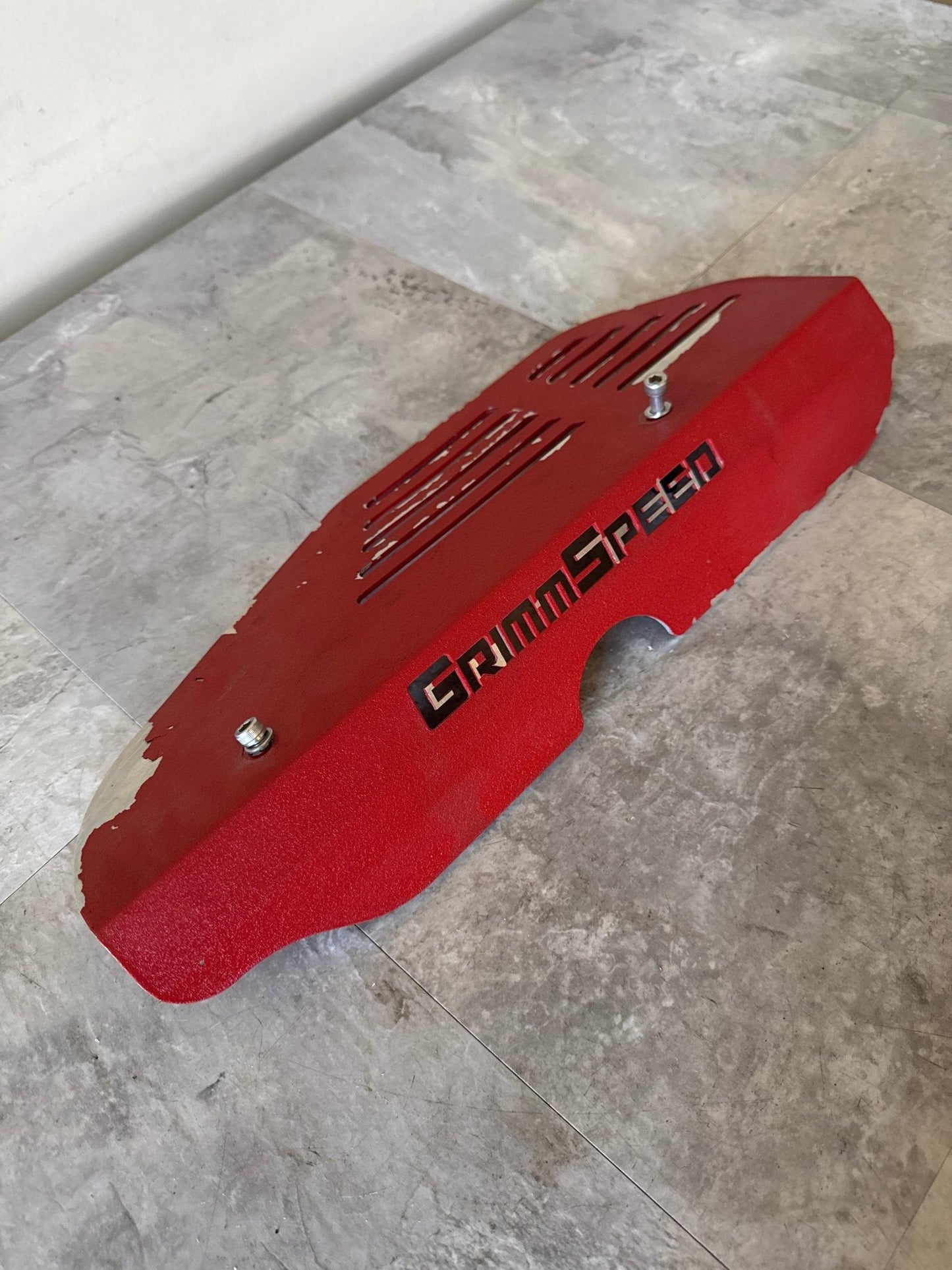 GrimmSpeed Alternator Cover - 2002-14 Subaru WRX, 2004-21 Subaru STI