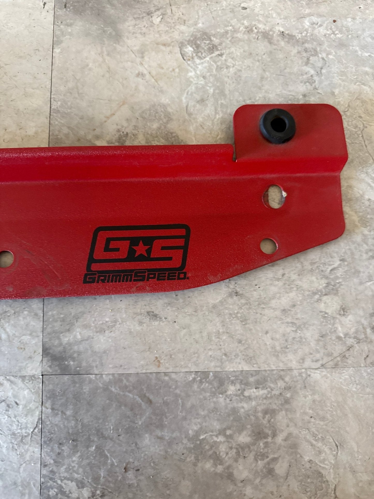 GrimmSpeed Radiator Shroud w/ Tool Tray Red 2008-2014 WRX / 2008-2014 STI