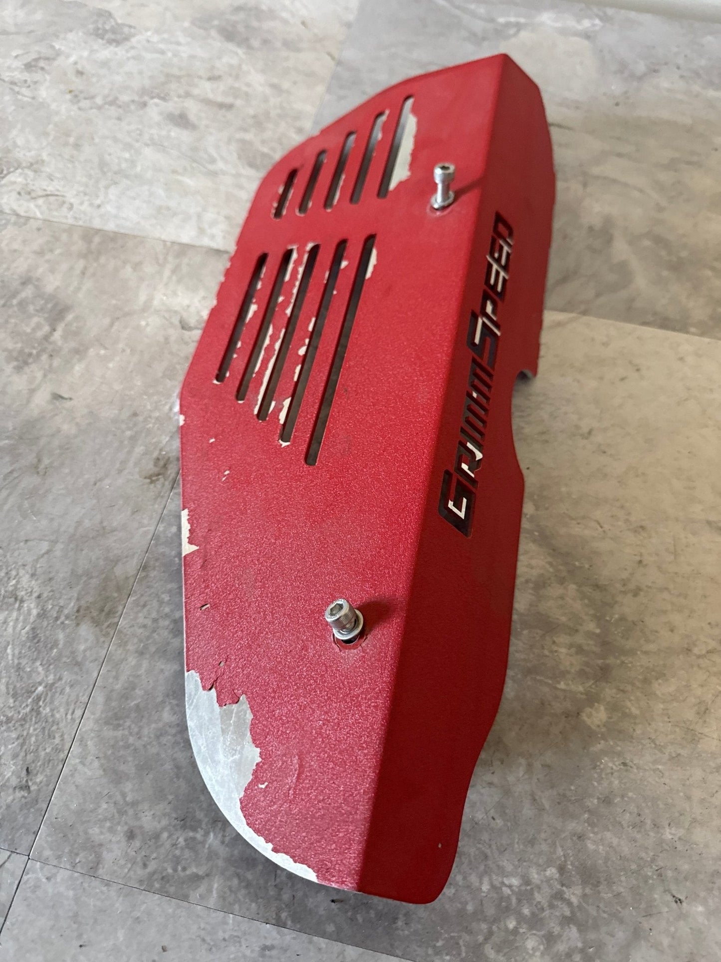 GrimmSpeed Alternator Cover - 2002-14 Subaru WRX, 2004-21 Subaru STI