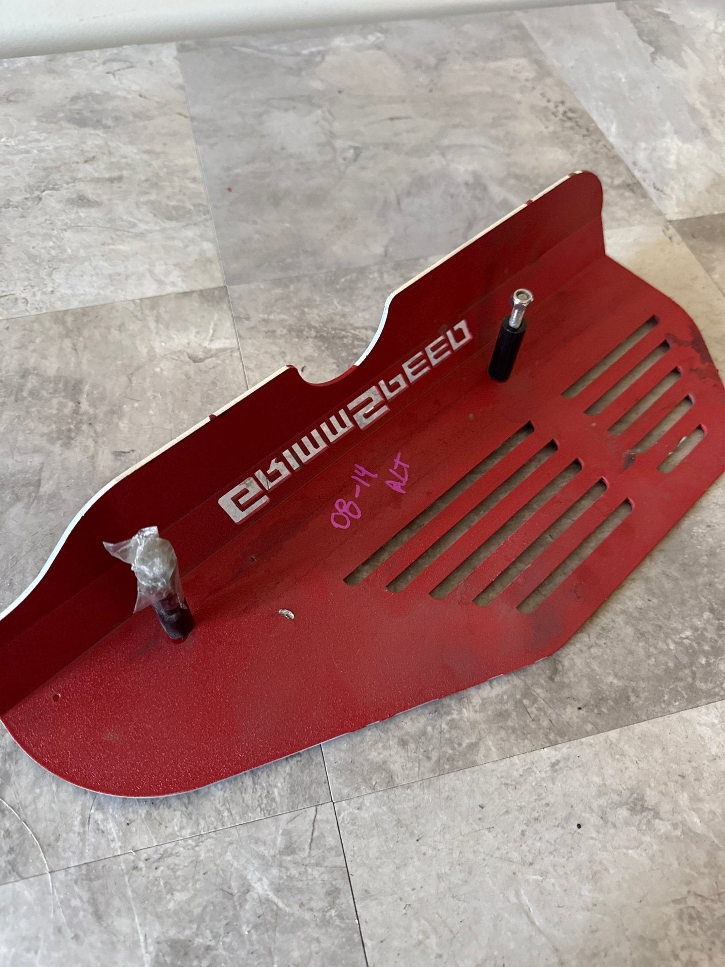 GrimmSpeed Alternator Cover - 2002-14 Subaru WRX, 2004-21 Subaru STI