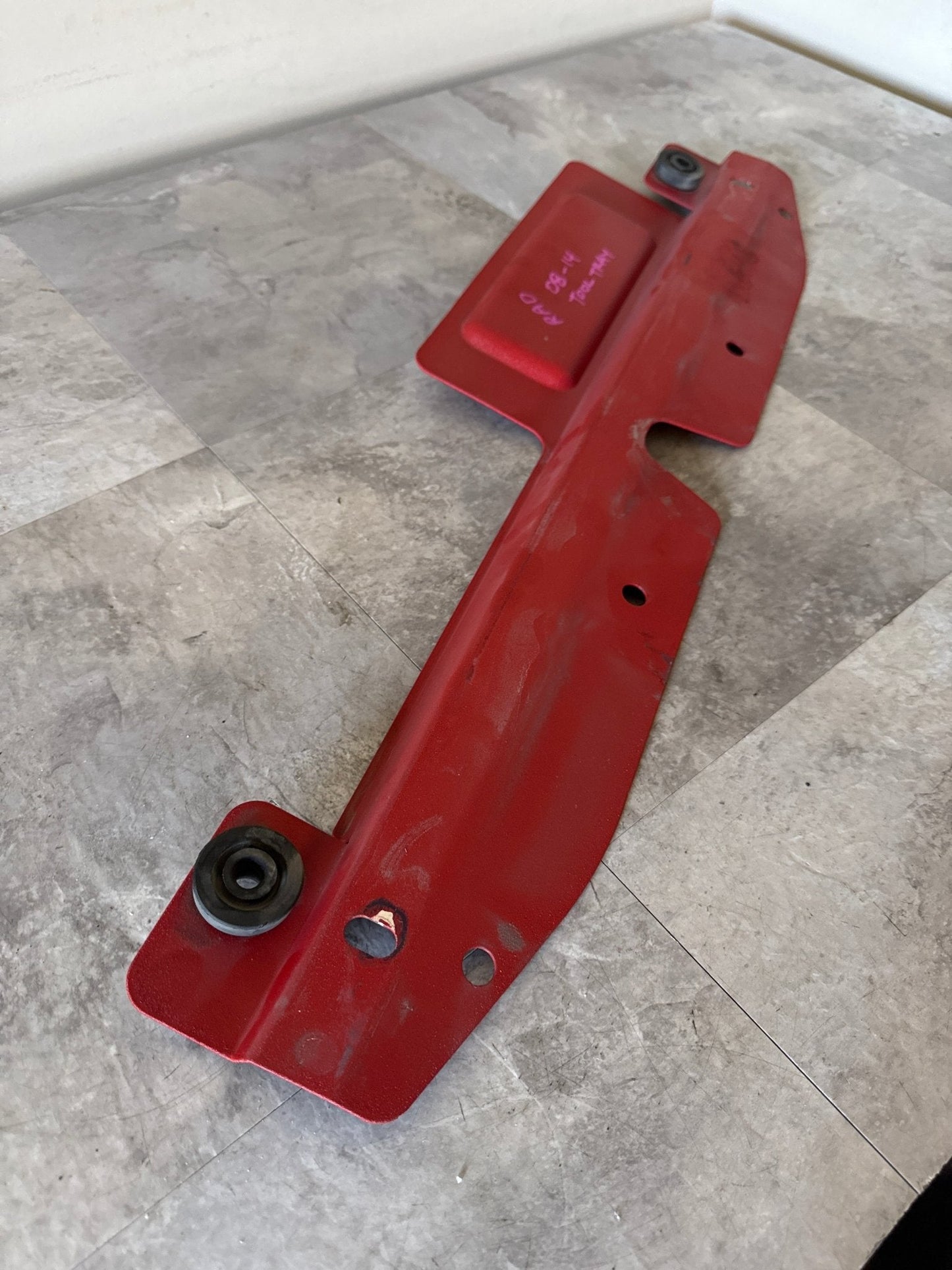 GrimmSpeed Radiator Shroud w/ Tool Tray Red 2008-2014 WRX / 2008-2014 STI