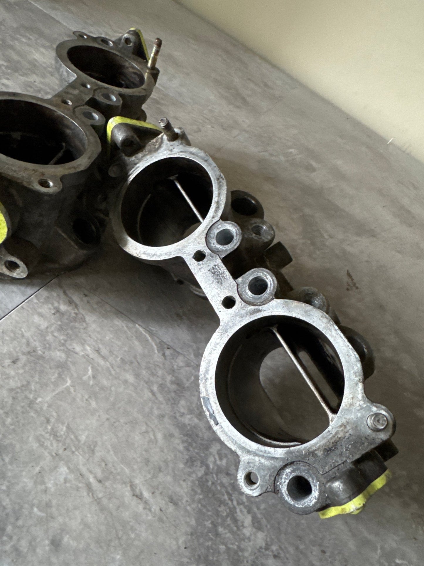 Modified OEM Subaru 2002-2003 Subaru Impreza WRX Engine Intake Manifold TGVs w/ Weldless Delete Kit