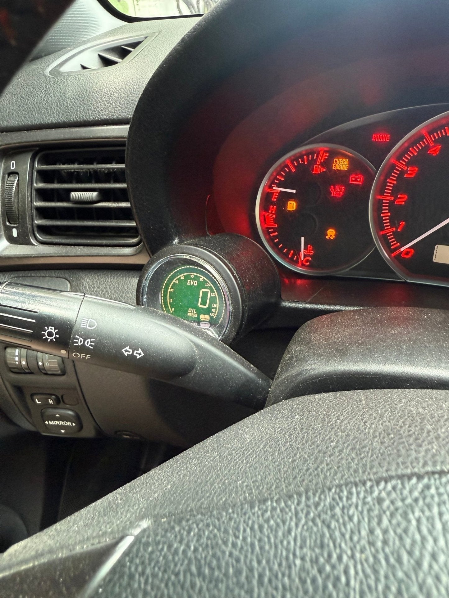 PROSPORT Premium Gauges Subaru STi & WRX Boost PSI & Oil Pressure