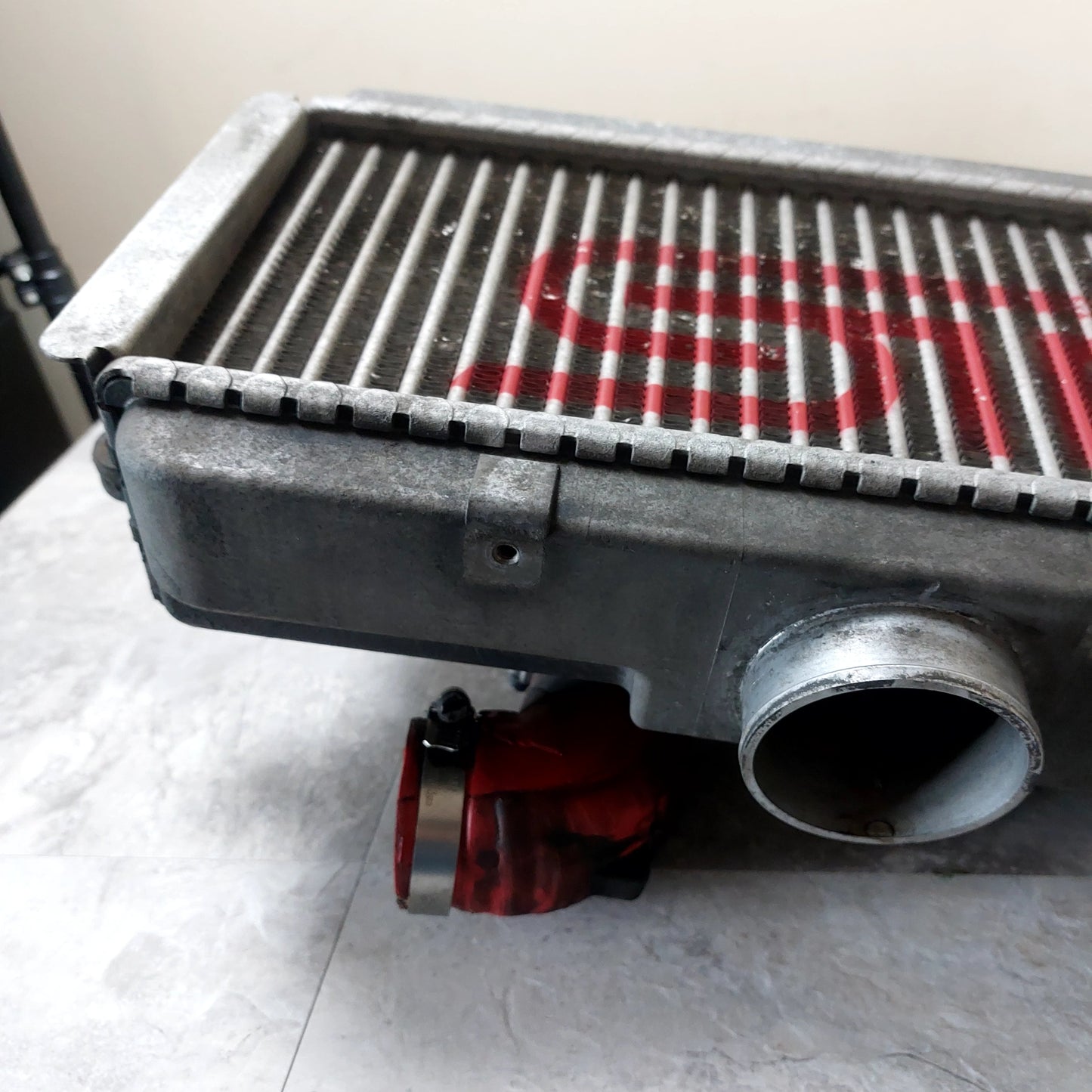 OEM 2004-2007 Subaru Impreza WRX STi Top Mount Intercooler