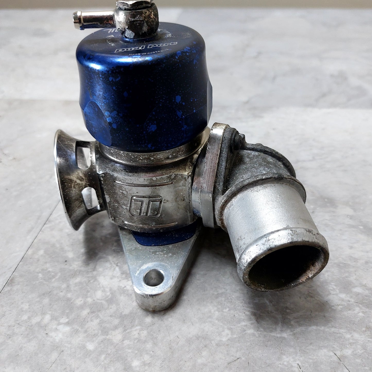 TurboSmart BOV Blow Off Valve Dual Port Uni 38mm-Blue