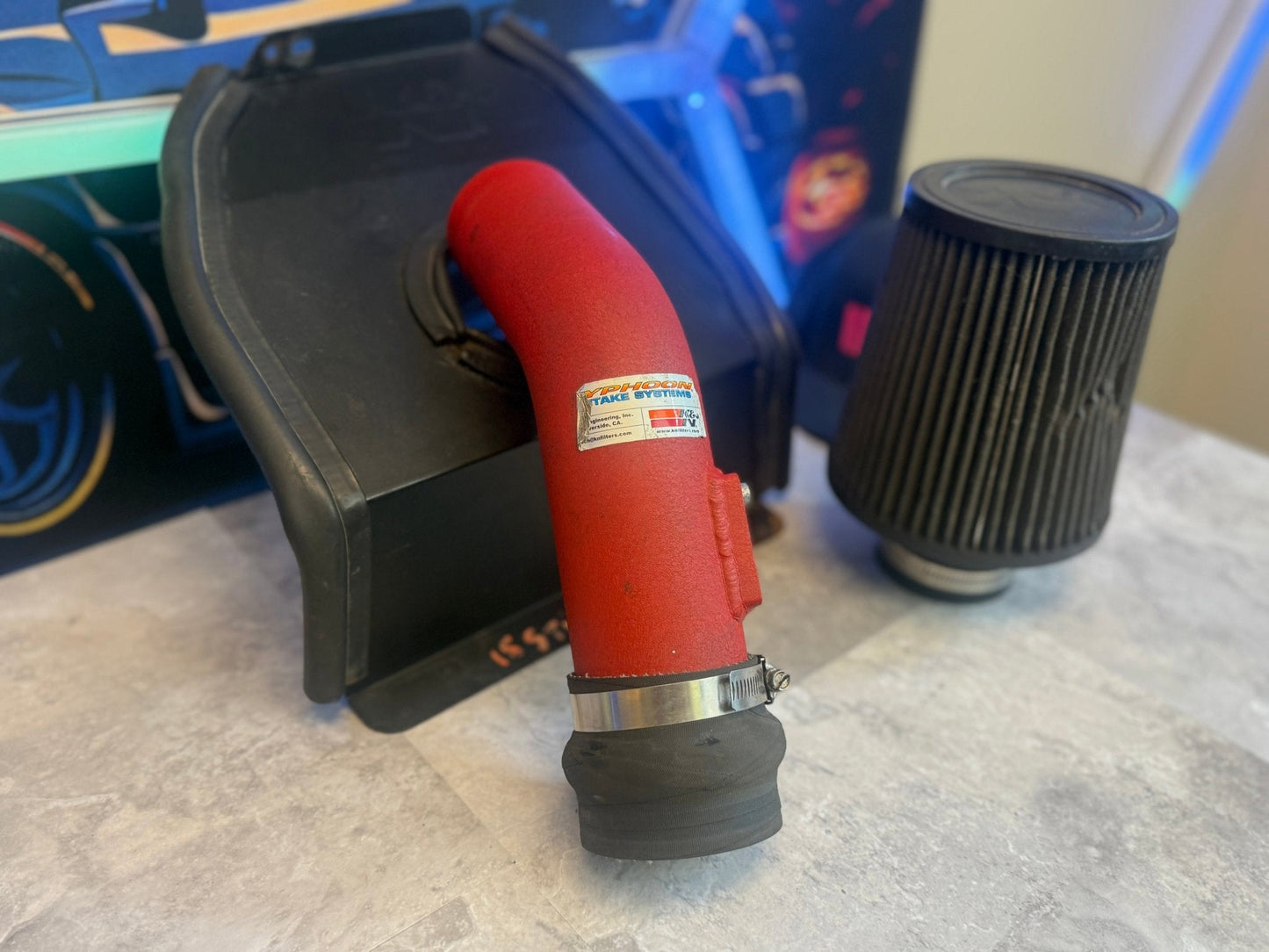 K&N Cold Air Intake / High - Flow Aluminum Tube Subaru STi 2015-2021 ej257