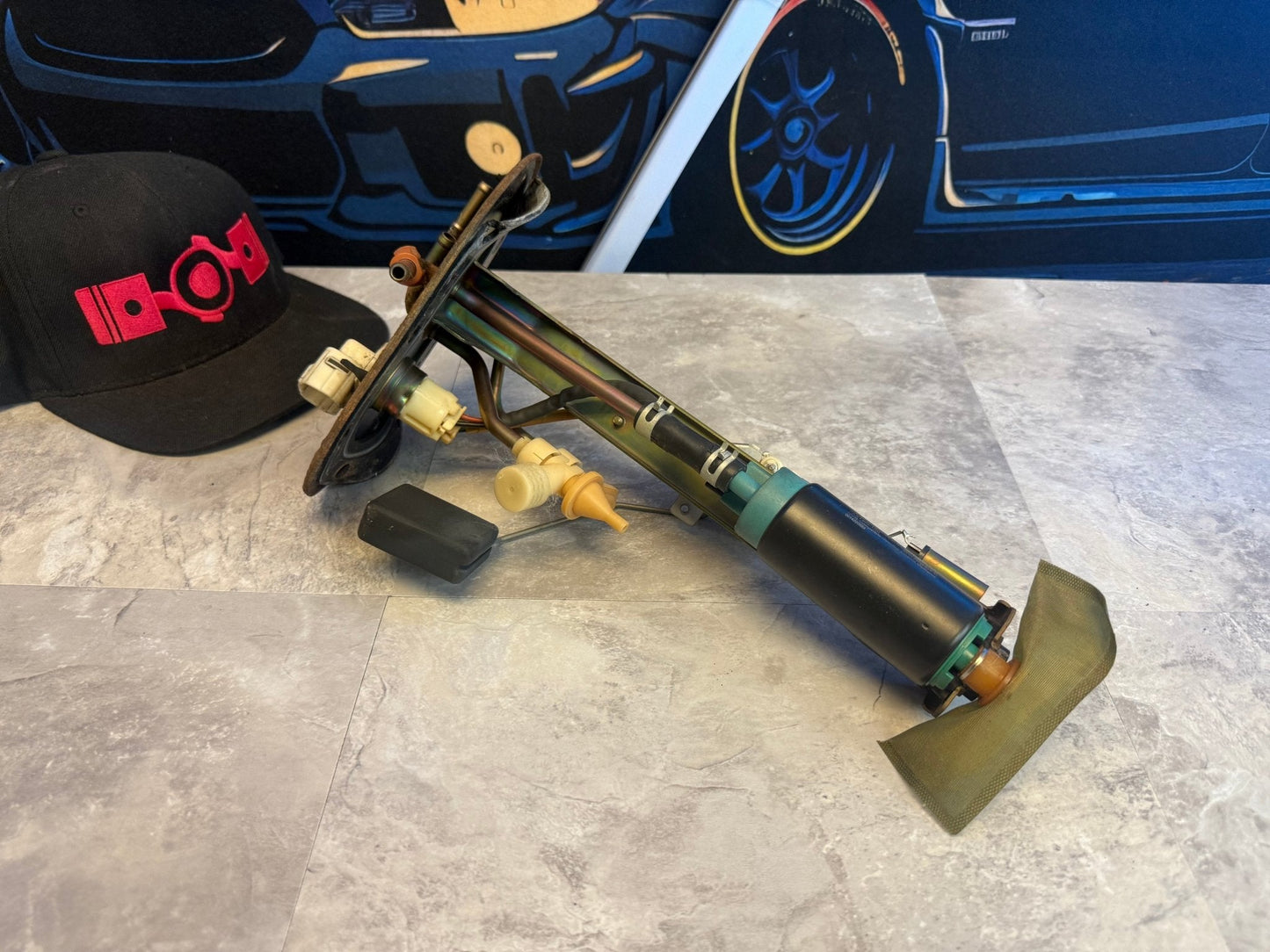 2002 Bugeye WRX OEM Fuel Pump Hanger with AEM 340 LPH Pump