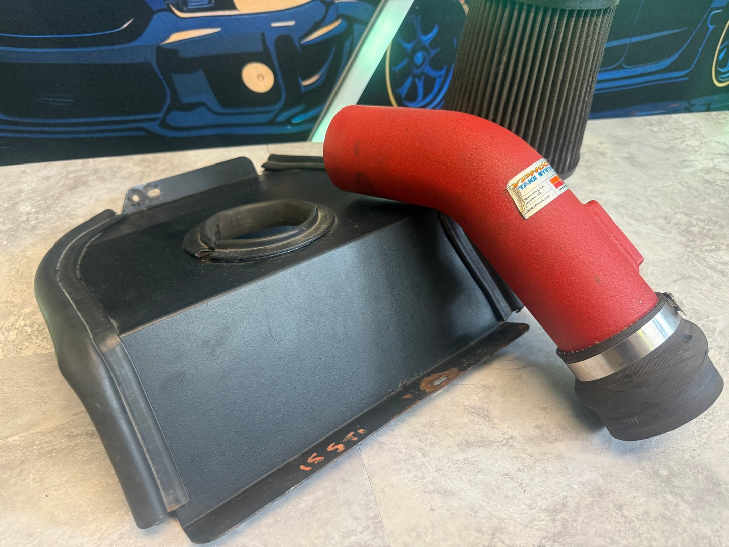 K&N Cold Air Intake / High - Flow Aluminum Tube Subaru STi 2015-2021 ej257