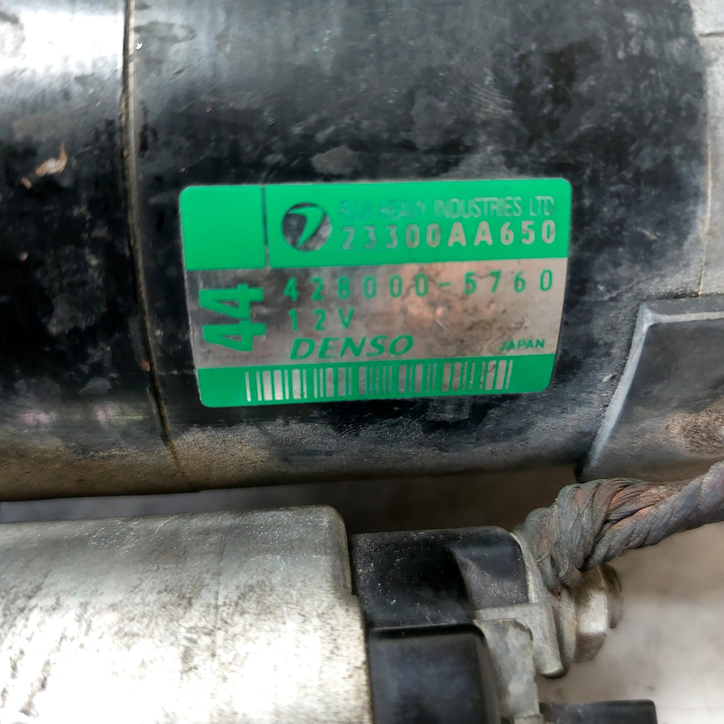 OEM Subaru 23300AA650 Starter Motor Assembly 2008-2021 STi
