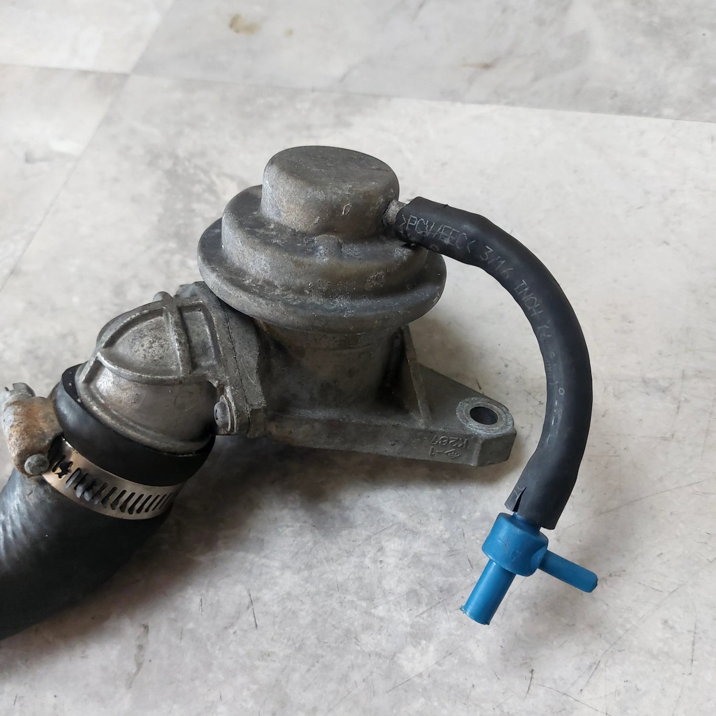 OEM Blow Off/Valve Air Bypass BPV 14471AA1209L 2002-2005 Subaru Impreza WRX w/ Hoses