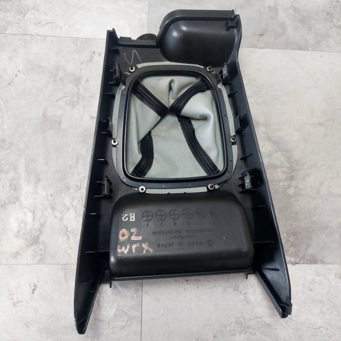 OEM 2002-2004 Subaru WRX Cover Console Box Shifter Trim 92122FE010