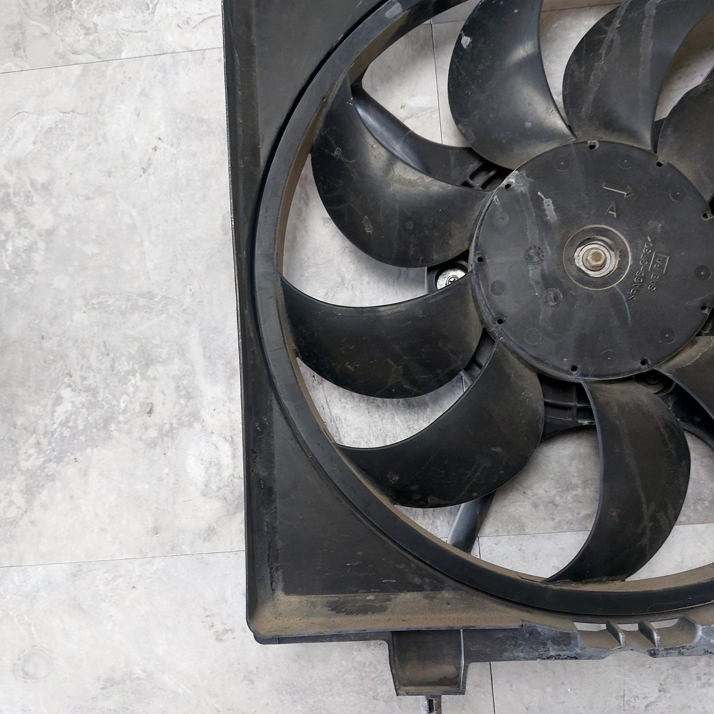 OEM 2008-2014 Subaru Impreza WRX STi Right RH Radiator Cooling Fan