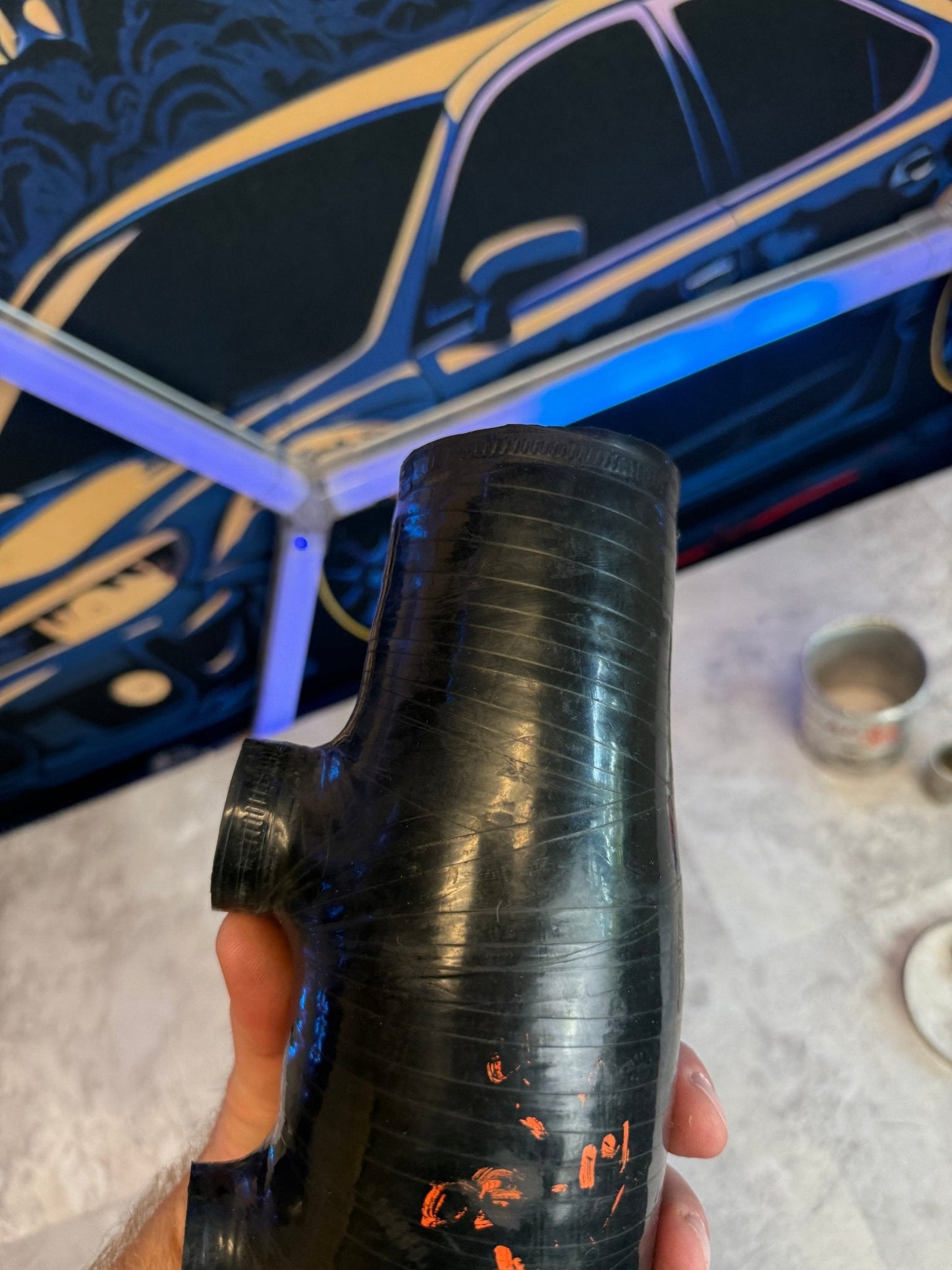 Cobb tuning silicone turbo inlet 2008-2014 wrx 2.4” legacy gt forester xt