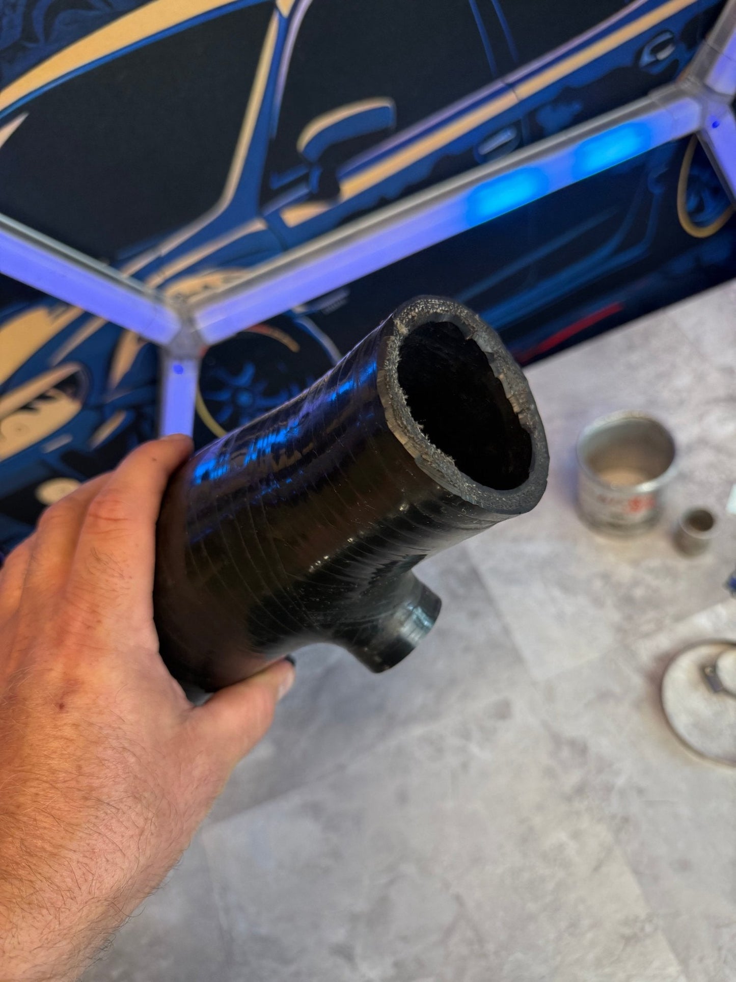 Cobb tuning silicone turbo inlet 2008-2014 wrx 2.4” legacy gt forester xt
