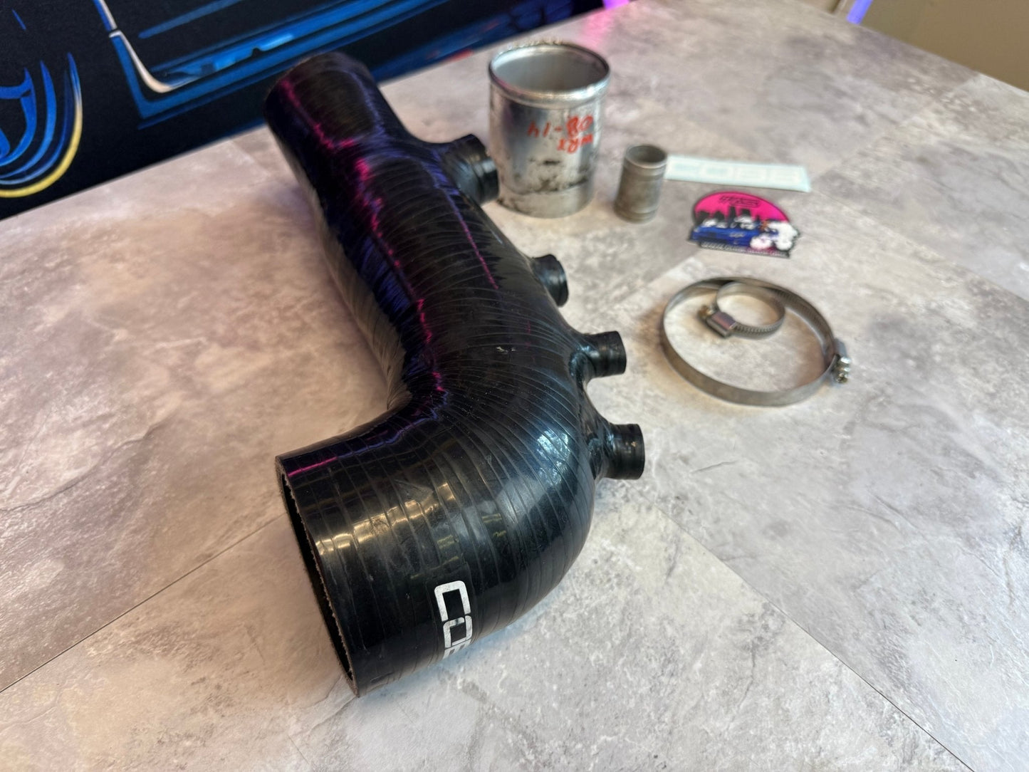 Cobb tuning silicone turbo inlet 2008-2014 wrx 2.4” legacy gt forester xt