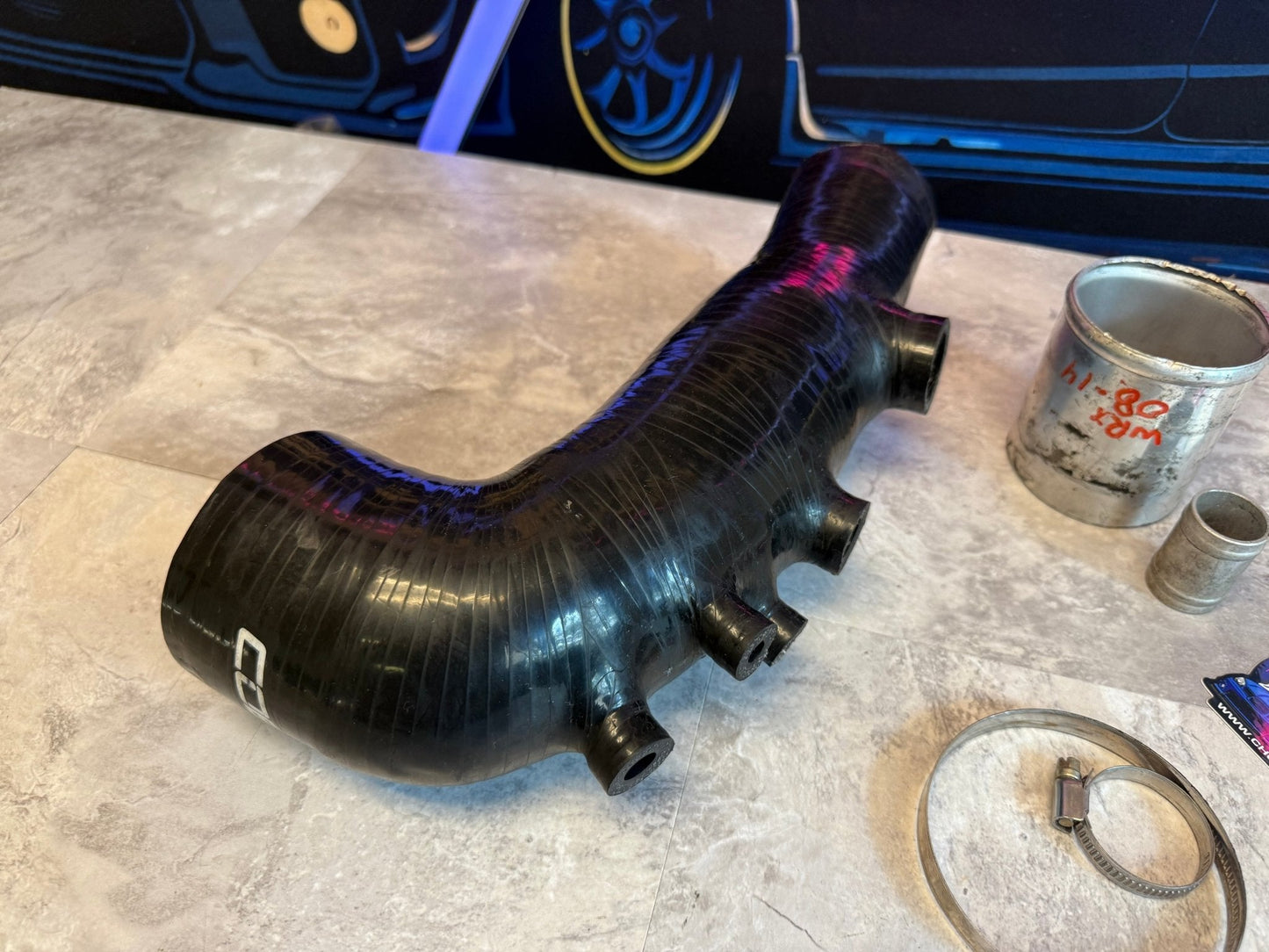 Cobb tuning silicone turbo inlet 2008-2014 wrx 2.4” legacy gt forester xt
