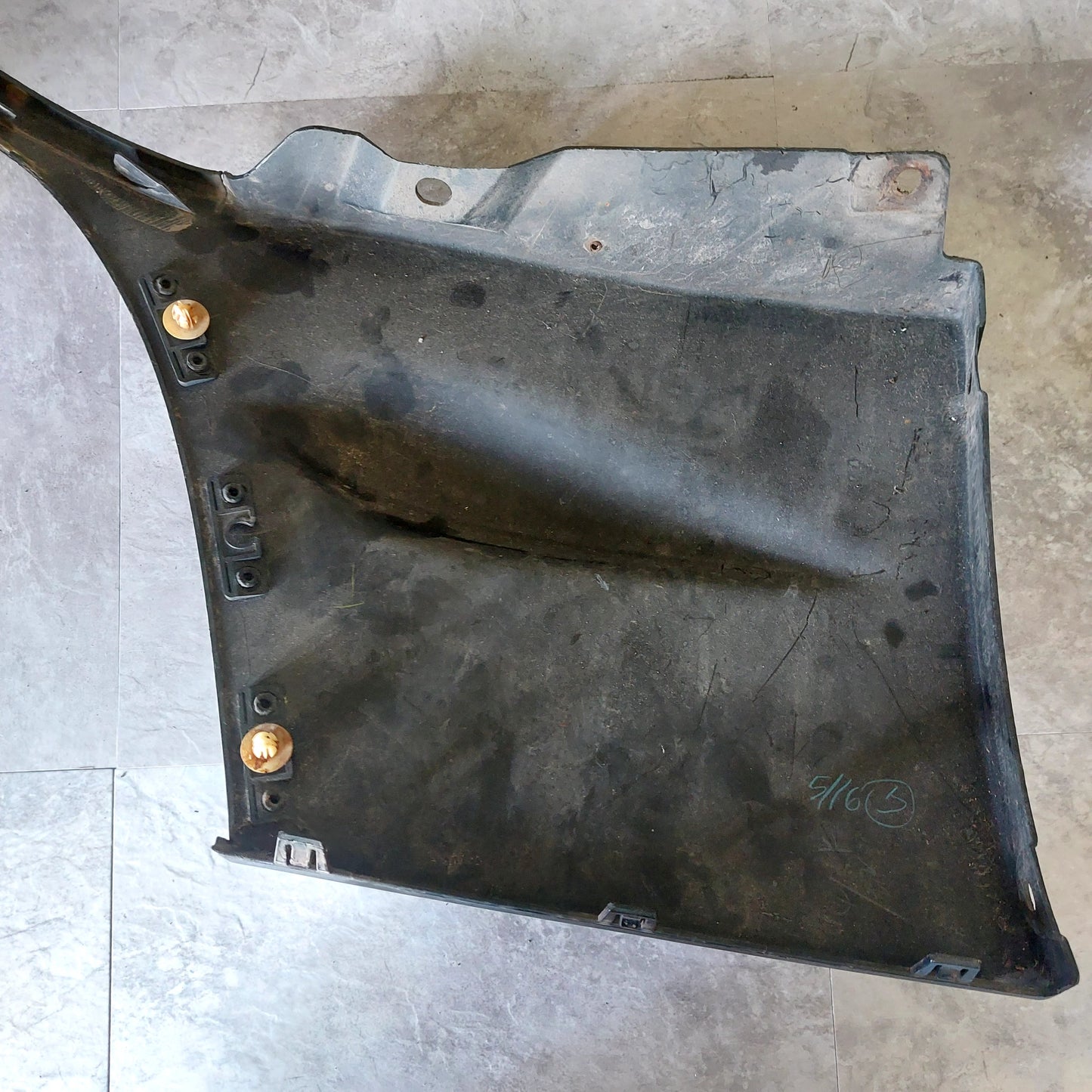 OEM 2004 Subaru Impreza WRX STi OBP Driver Side Fender Splitter