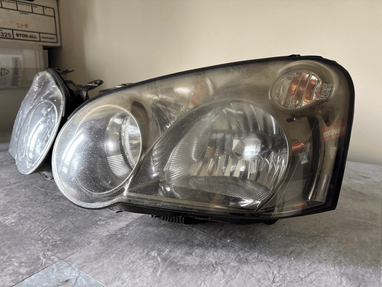 OEM 2004-2005 Subaru WRX STi GDB HID Headlights Blobeye