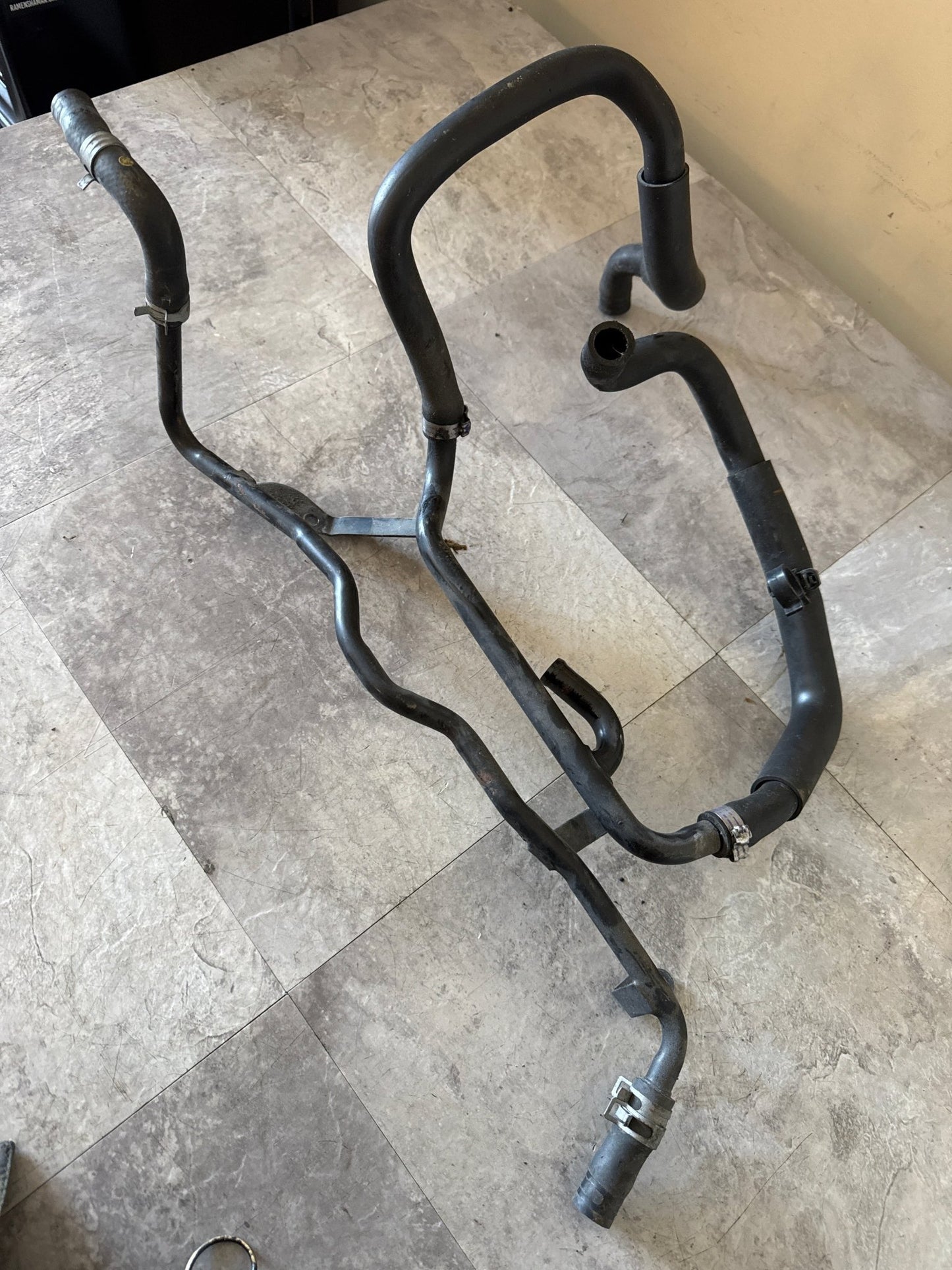 2004-2007 Subaru STi OEM Engine Coolant Hard Lines (2) R2