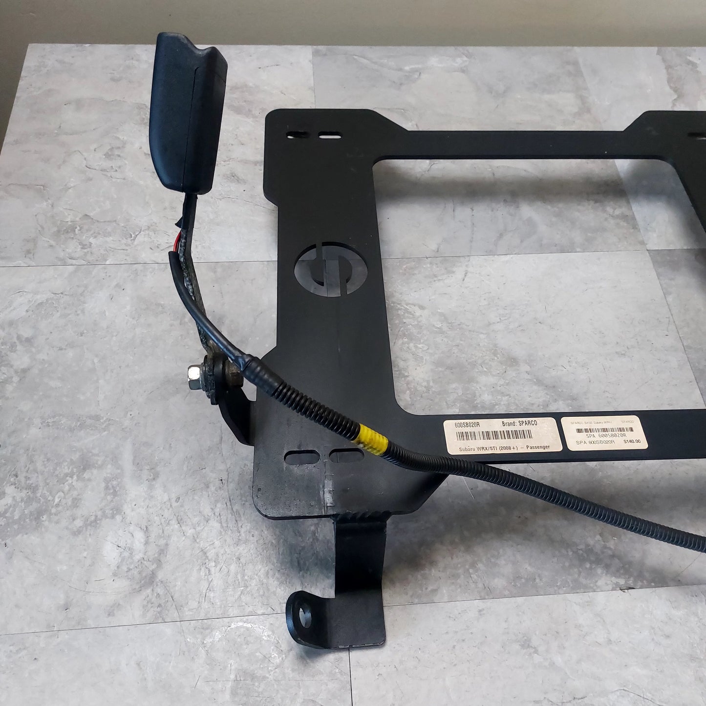 Sparco 600 Series Seat Base Passenger Side for 2008-2014 IMPREZA - 600SB020R