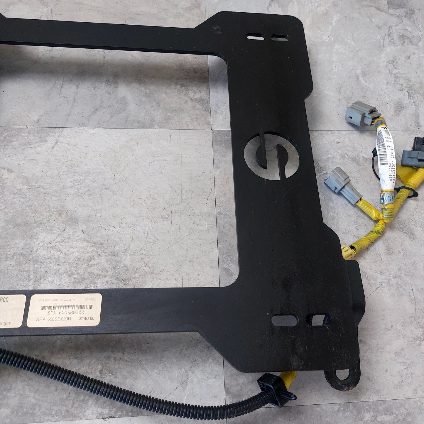 Sparco 600 Series Seat Base Passenger Side for 2008-2014 IMPREZA - 600SB020R