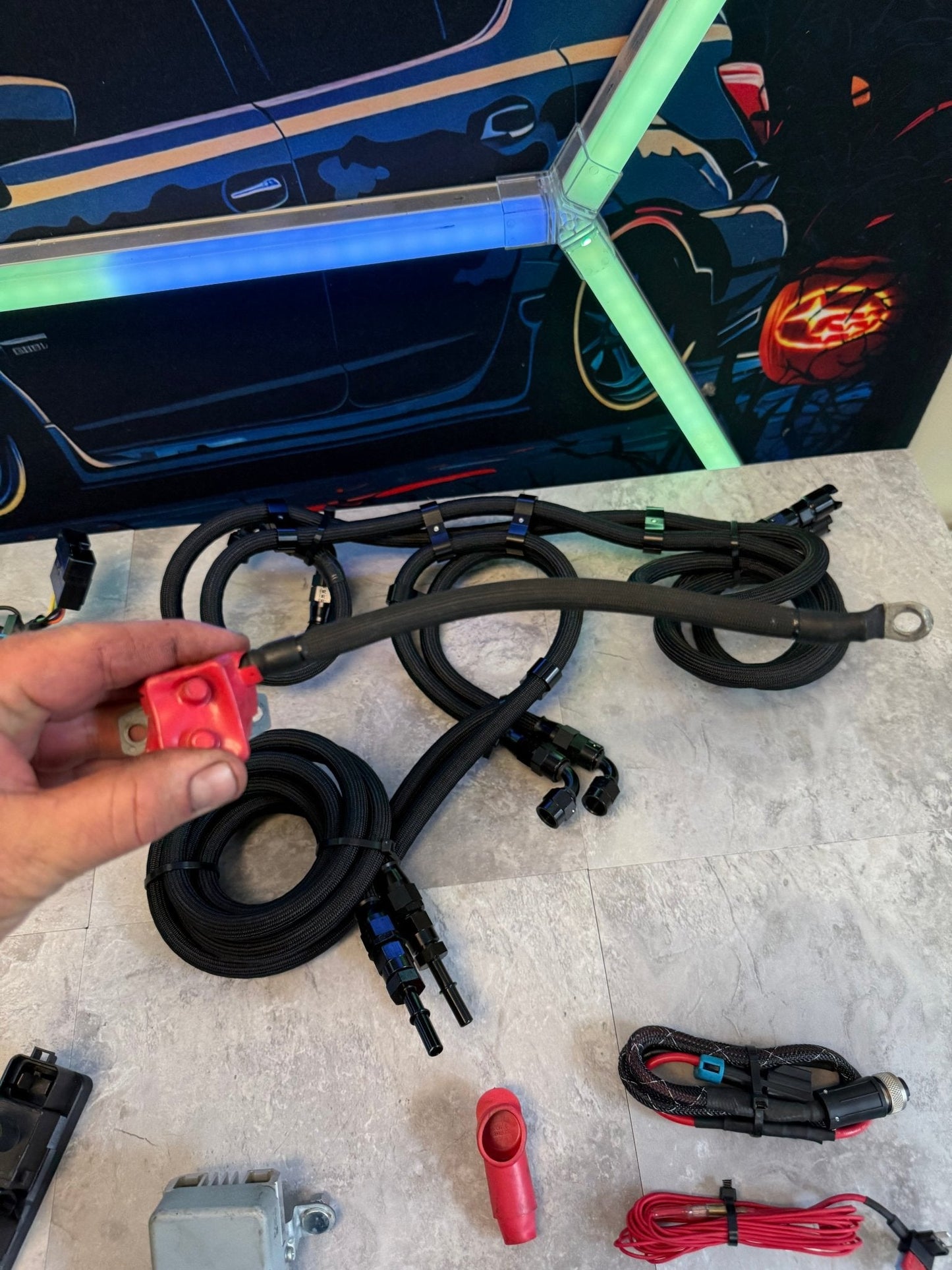 Radium Surge Tank Subaru STi 2015-2021 AEM 340 Pump & I Wire Kit