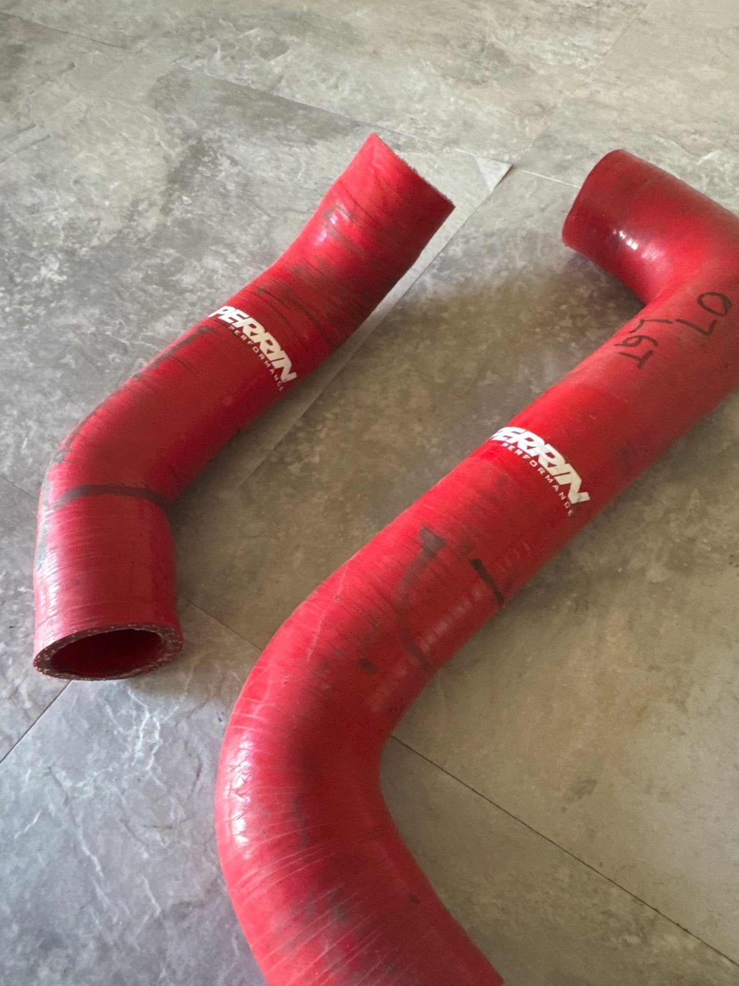 04-07 Subaru Legacy GT PERRIN Radiator Hose Kit Red