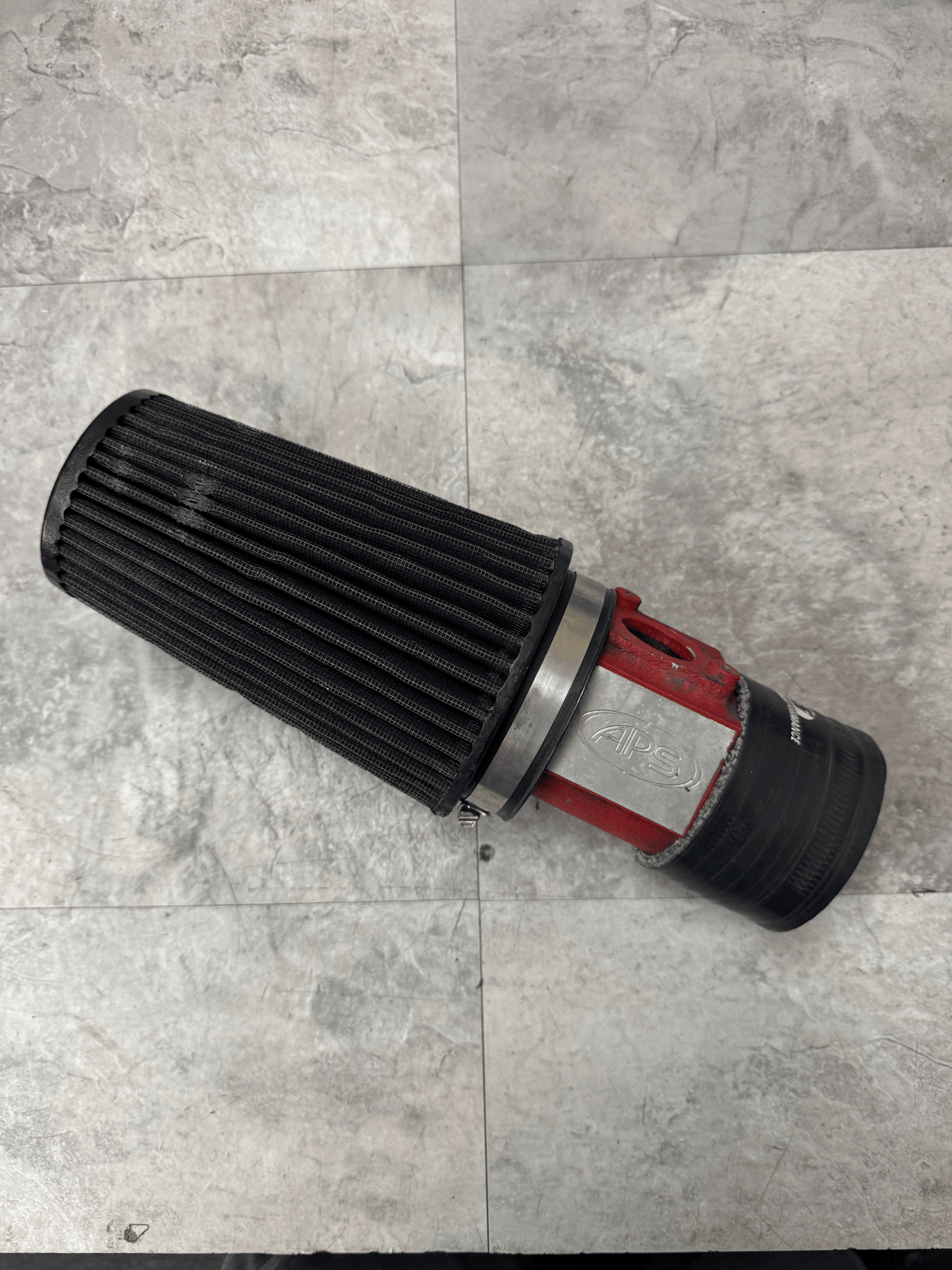 RARE APS Short Ram Intake For Subaru Impreza 02-07 WRX/02-21 STi With Filter And Coupler