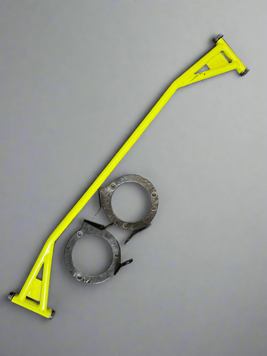 Aftermarket Front Strut Brace For 02-07 Subaru Impreza WRX/STi In Yellow