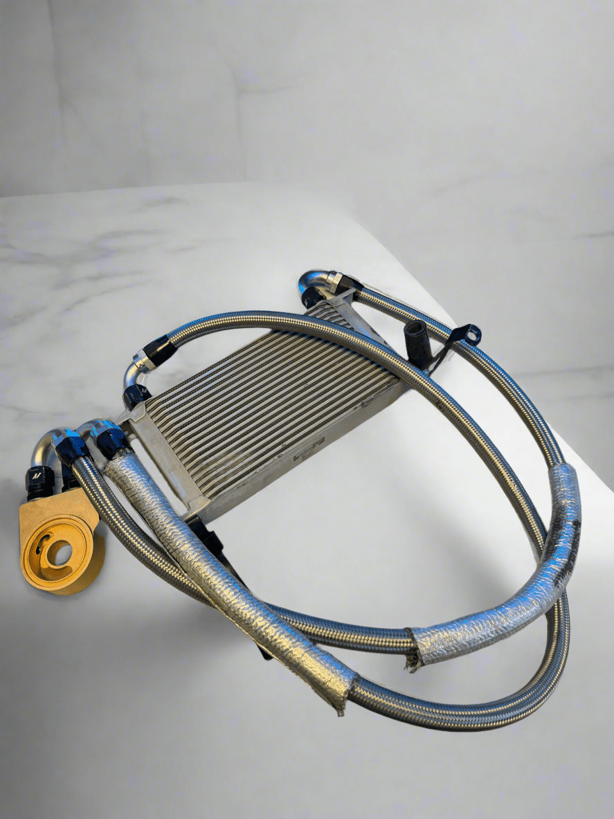 Mishimoto Top Mount Oil Cooler Kit For Subaru 15-21 STi