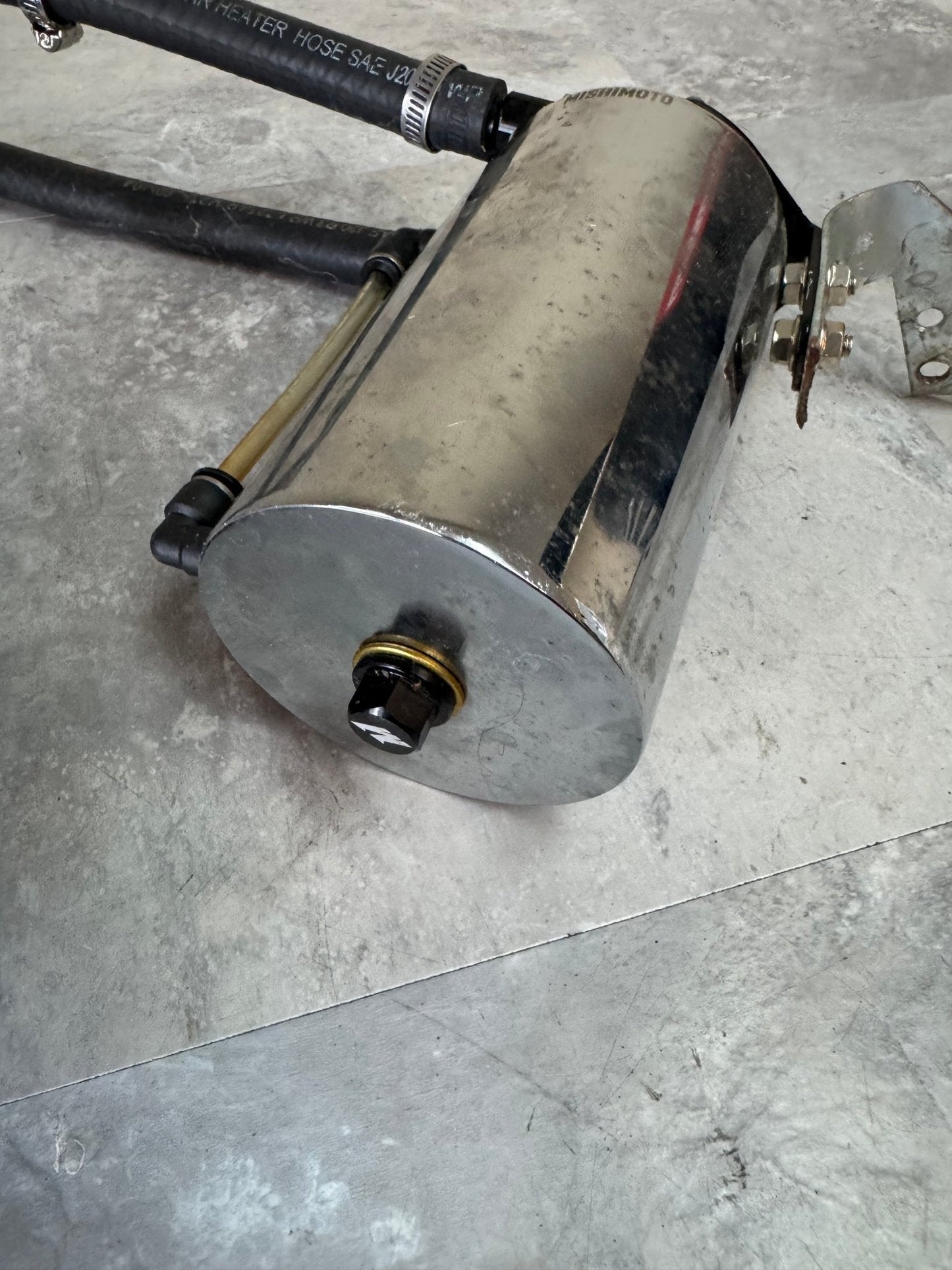 Mishimoto Aftermarket Universal Oil Catch Can For Subaru