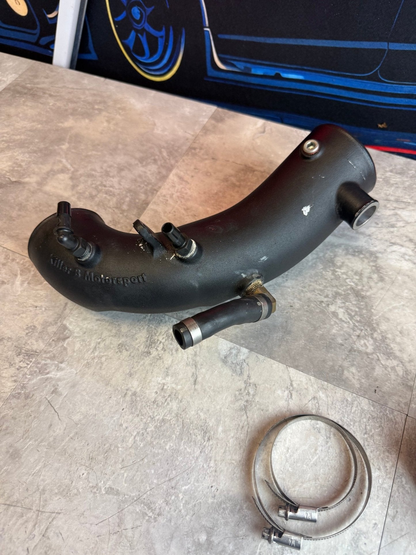 Killer B Motorsports Hard Inlet Subaru STi Cast Aluminum WRX EJ257 EJ255