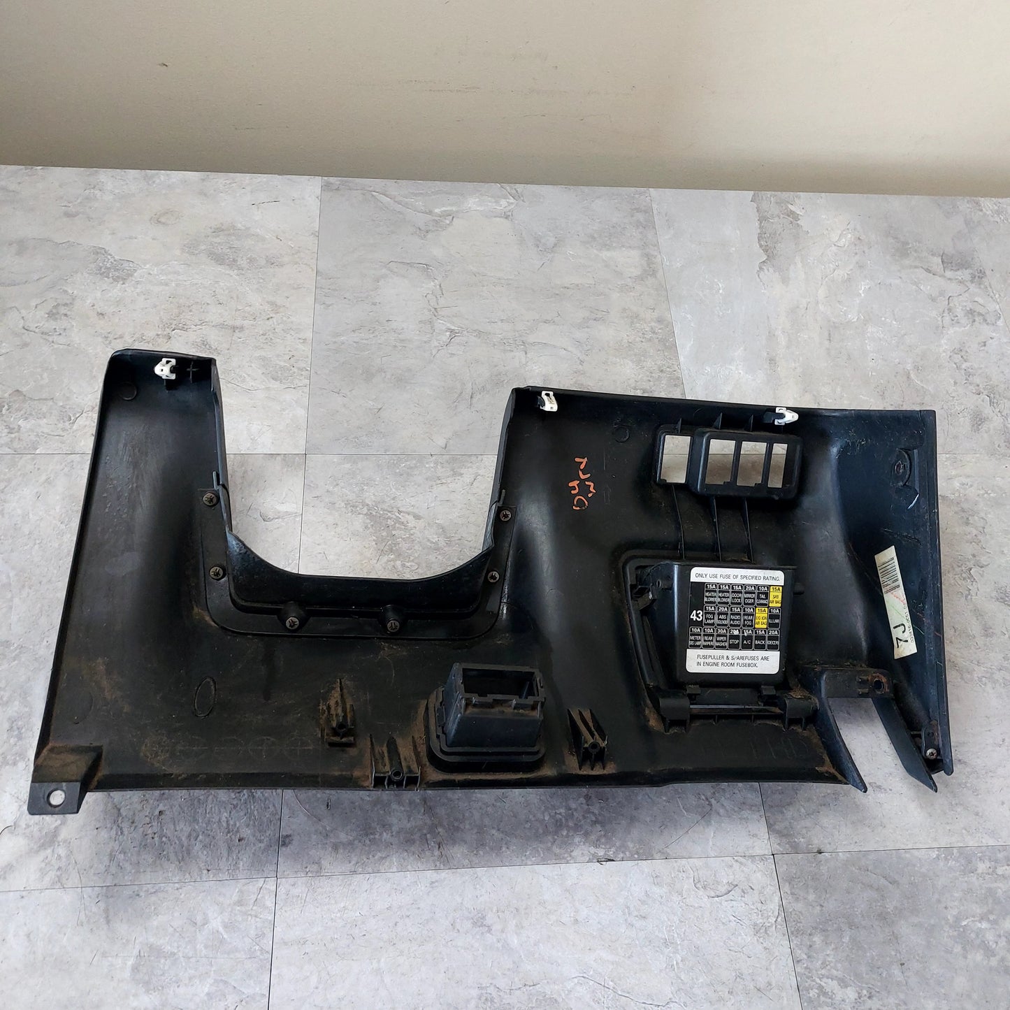 OEM Under Dash Steering Wheel Kick Trim For 02-07 Subaru Impreza WRX STi