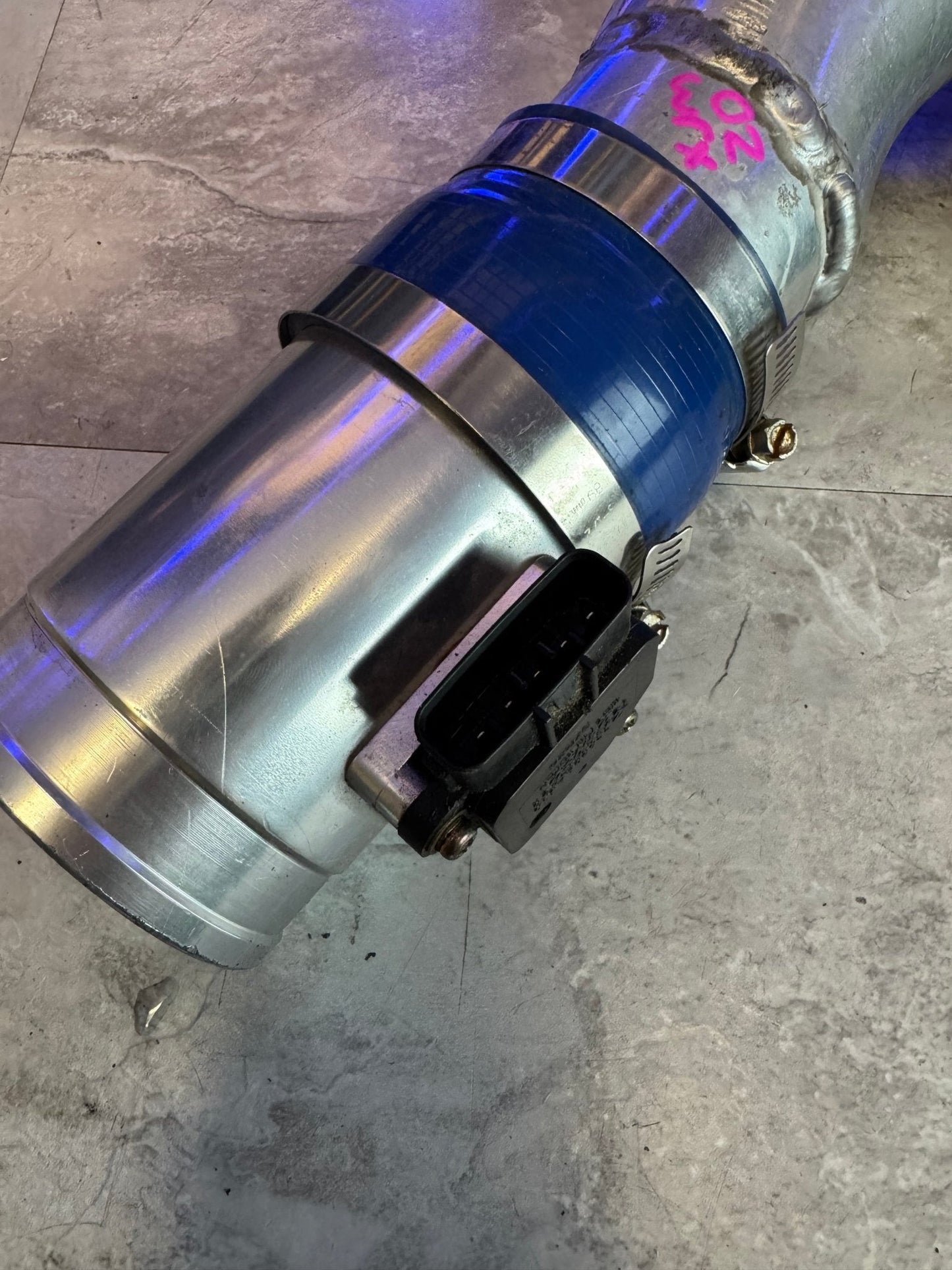 Unbranded Cold Air Intake With Box For 02-07 Subaru Impreza WRX With MAF