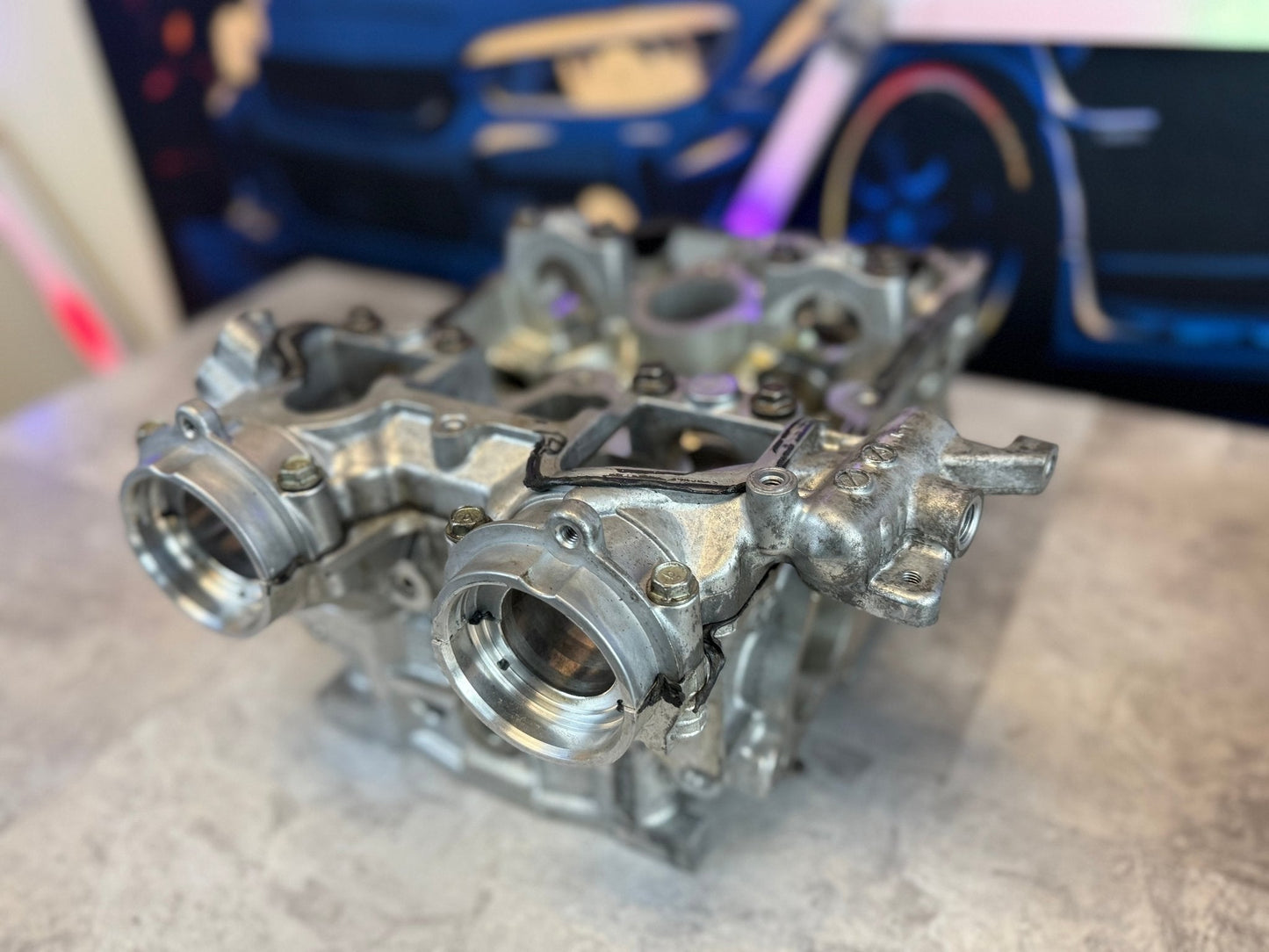 CNC Port&Polish IAG Built Subaru STi & WRX B25 Cylinder Heads 14 MM O-Ringed
