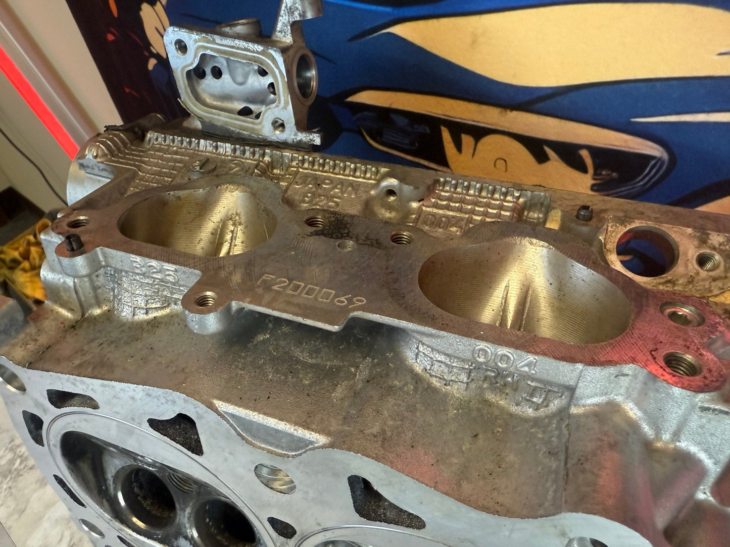 CNC Port&Polish IAG Built Subaru STi & WRX B25 Cylinder Heads 14 MM O-Ringed