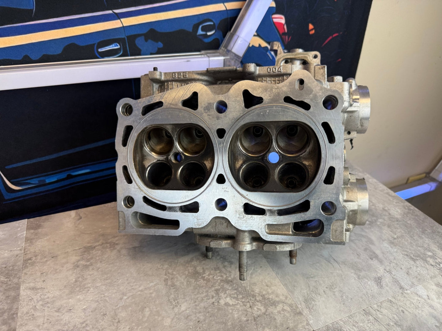 CNC Port&Polish IAG Built Subaru STi & WRX B25 Cylinder Heads 14 MM O-Ringed