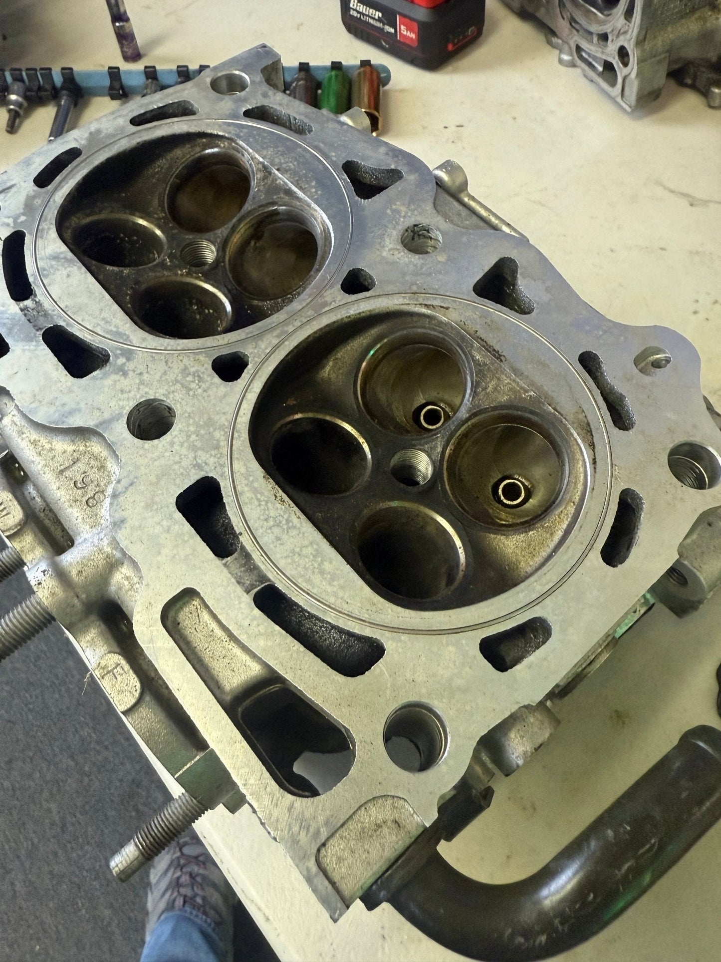 CNC Port&Polish IAG Built Subaru STi & WRX B25 Cylinder Heads 14 MM O-Ringed