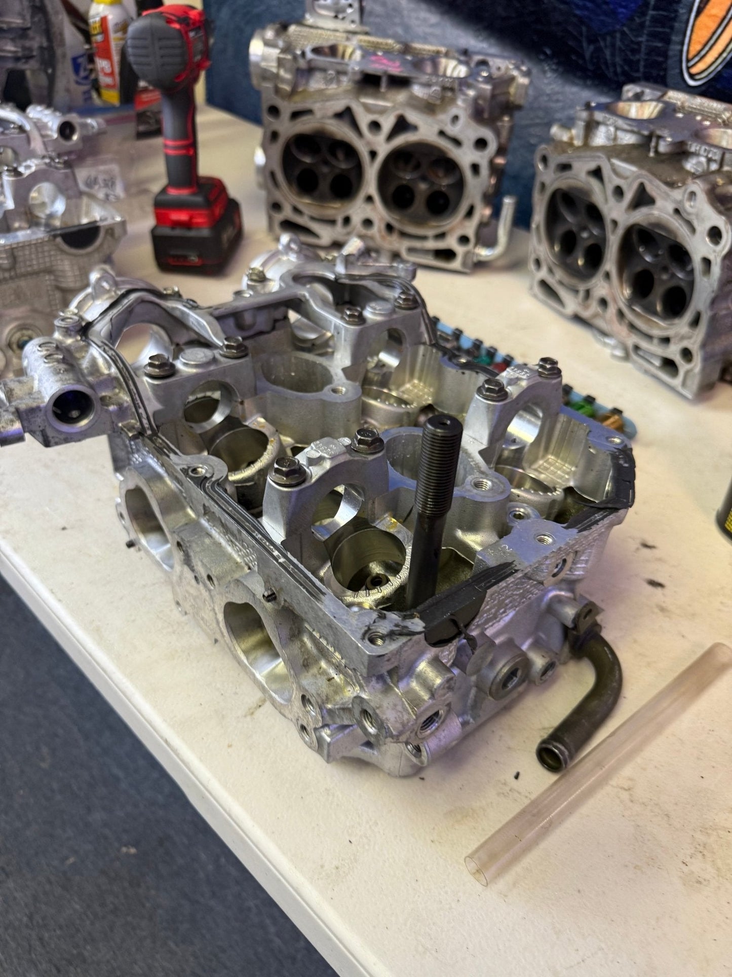 CNC Port&Polish IAG Built Subaru STi & WRX B25 Cylinder Heads 14 MM O-Ringed