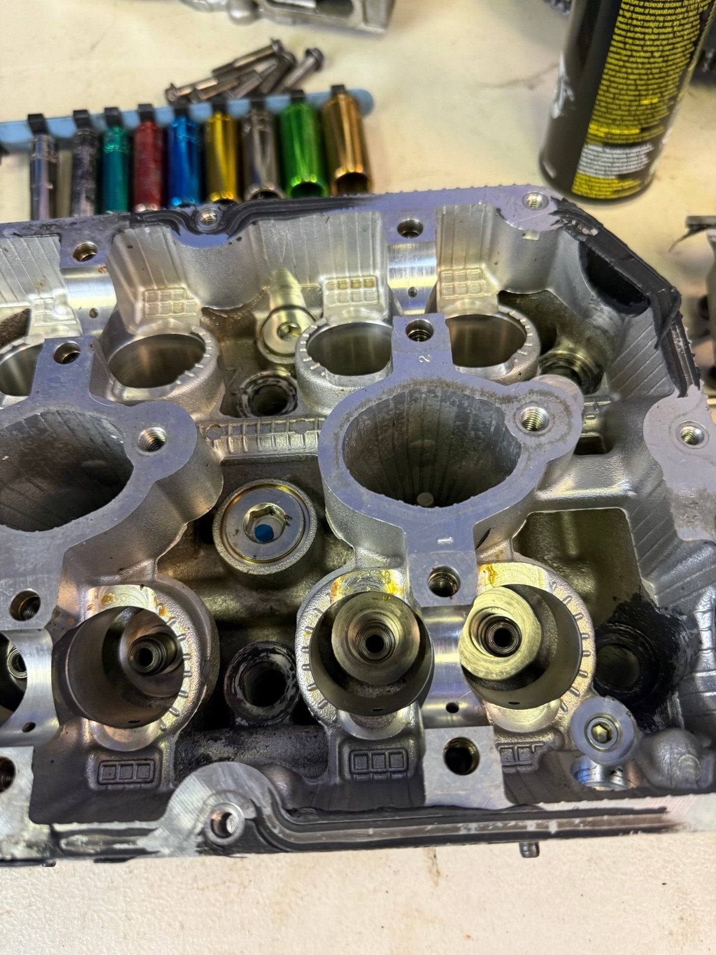 CNC Port&Polish IAG Built Subaru STi & WRX B25 Cylinder Heads 14 MM O-Ringed