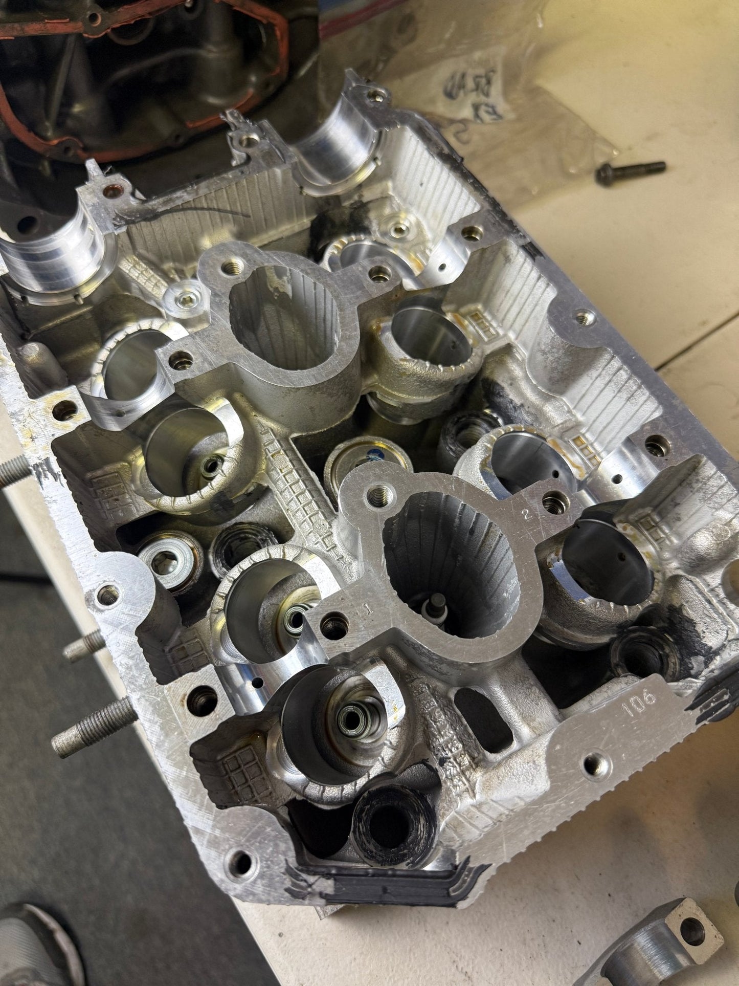 CNC Port&Polish IAG Built Subaru STi & WRX B25 Cylinder Heads 14 MM O-Ringed