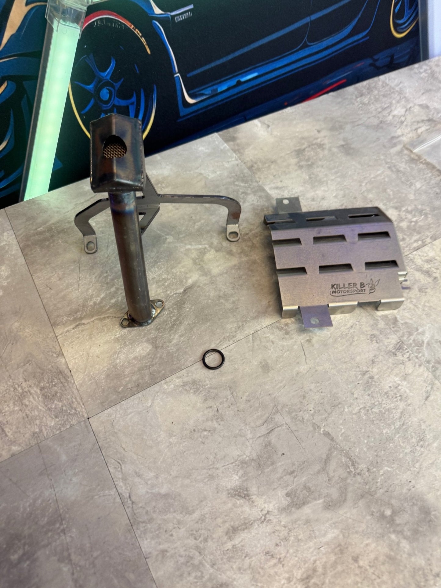 Killer B Motorsports Oil Pick Up Tube & Baffle Combo NEW ! Subaru WRX/STi EJ255