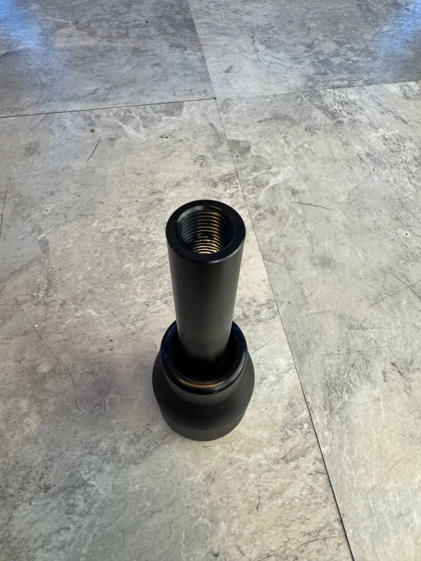 Universal Matte Black Shift Knob With Extender