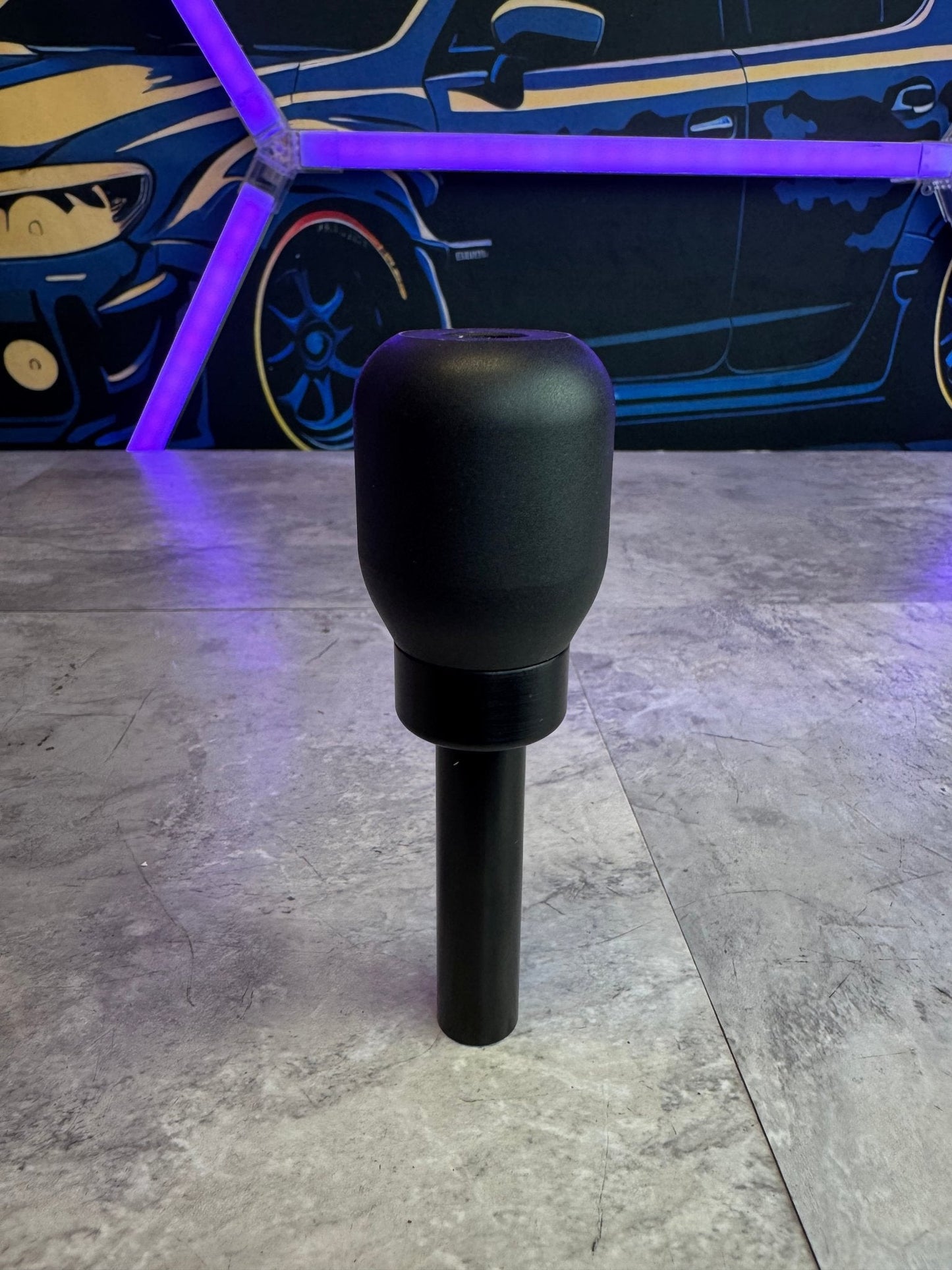 Universal Matte Black Shift Knob With Extender