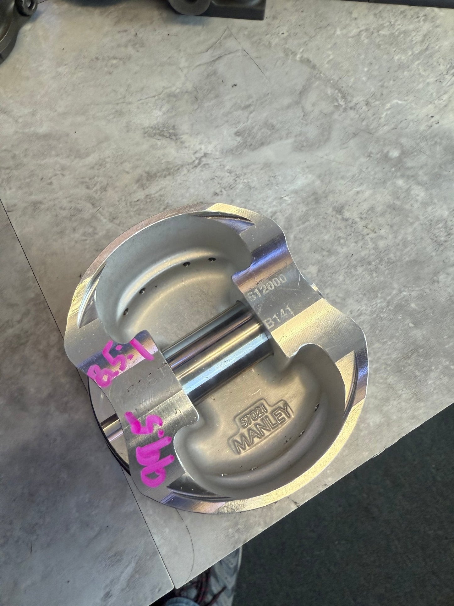 DARTON SLEEVED EJ257 Subaru STi/WRX Engine Case Halves w Manley Pistons