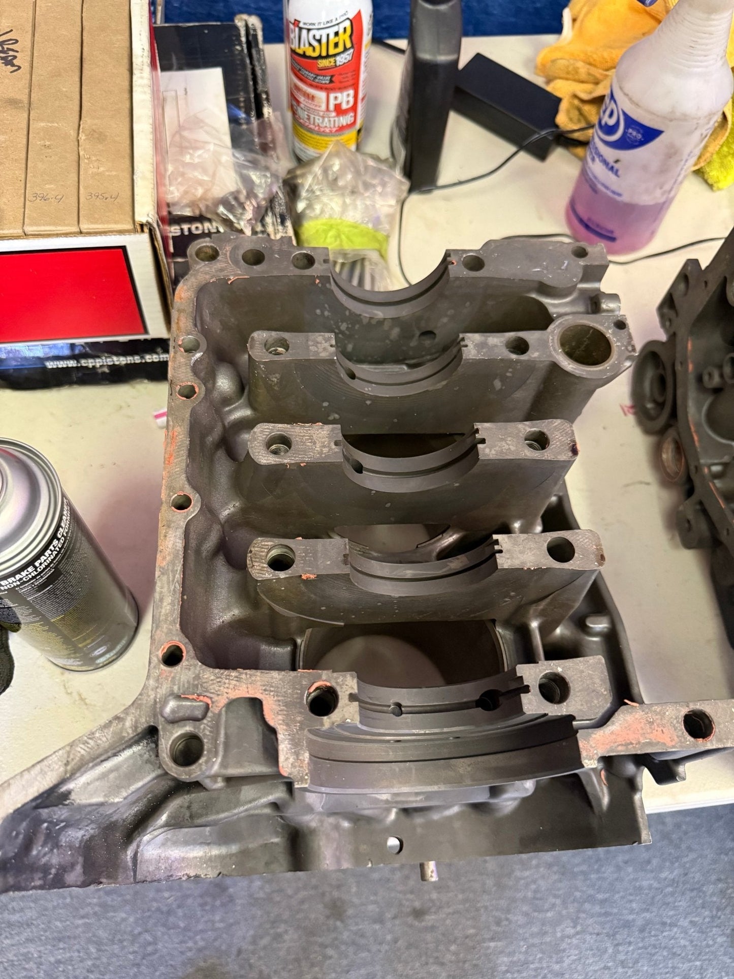DARTON SLEEVED EJ257 Subaru STi/WRX Engine Case Halves w Manley Pistons