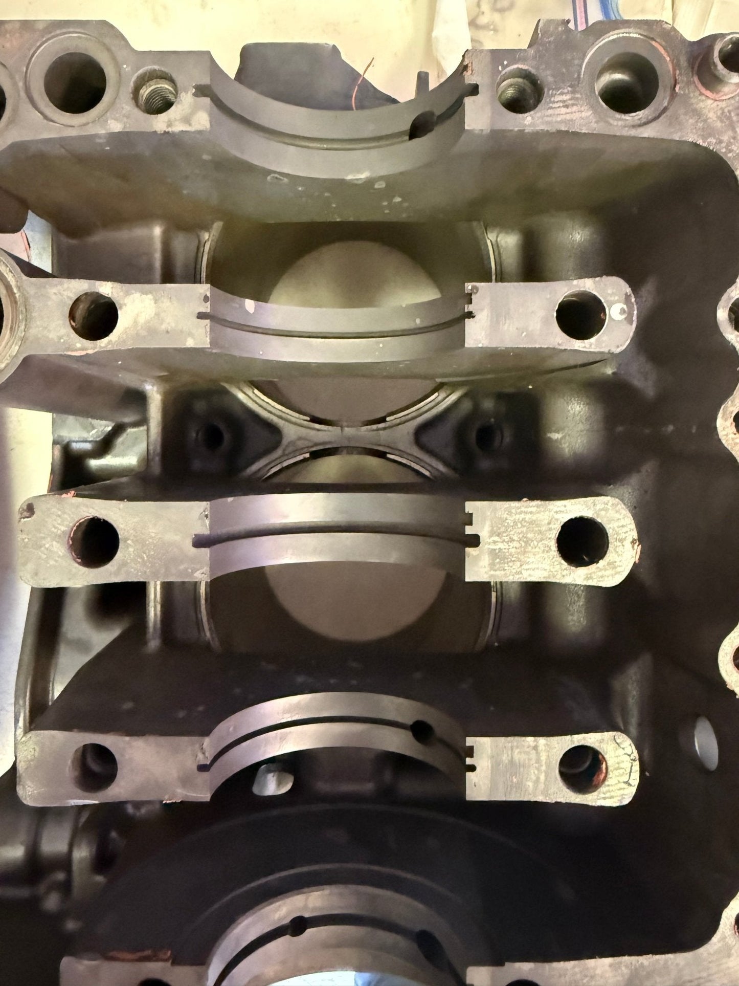 DARTON SLEEVED EJ257 Subaru STi/WRX Engine Case Halves w Manley Pistons