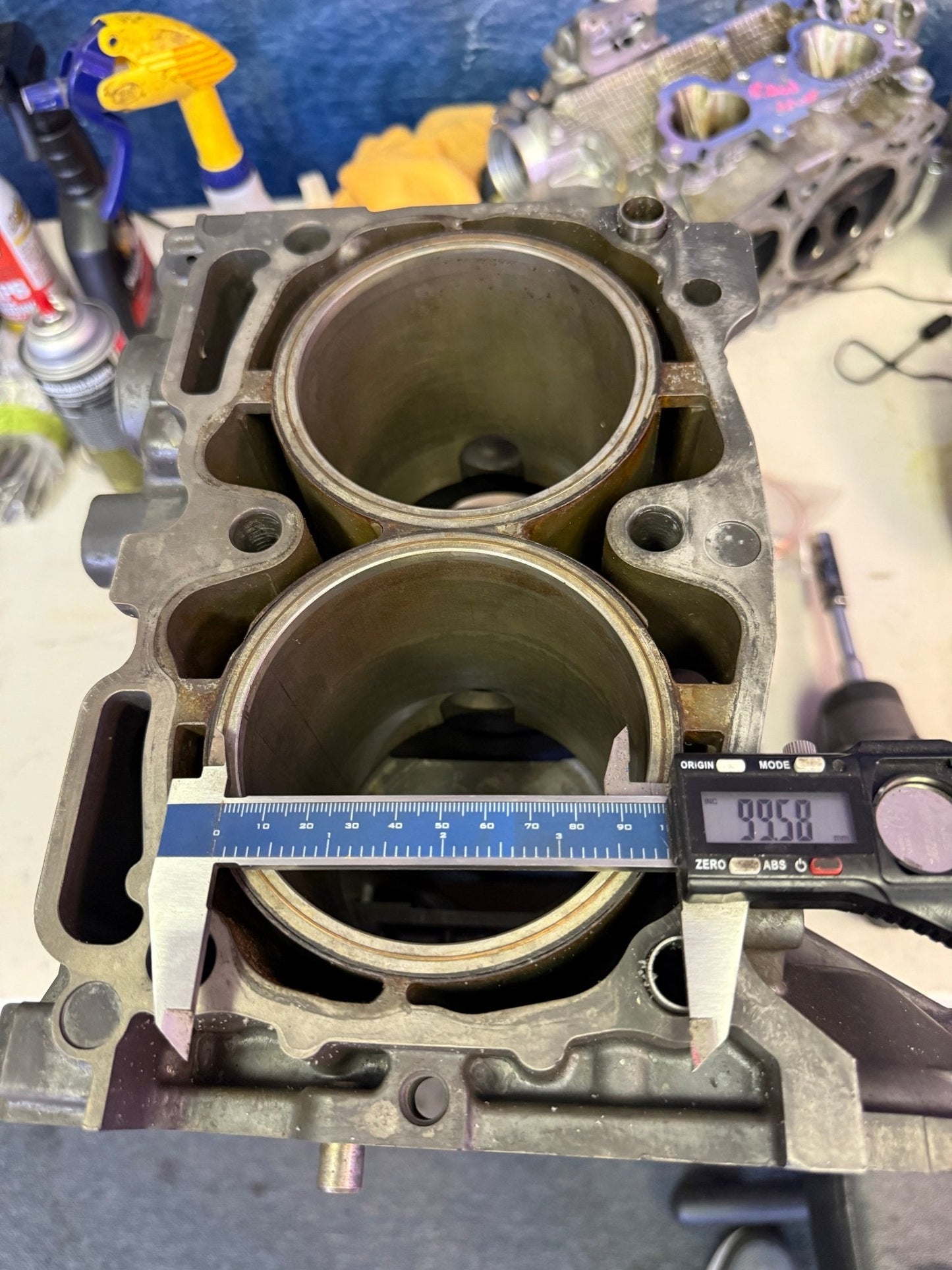 DARTON SLEEVED EJ257 Subaru STi/WRX Engine Case Halves w Manley Pistons