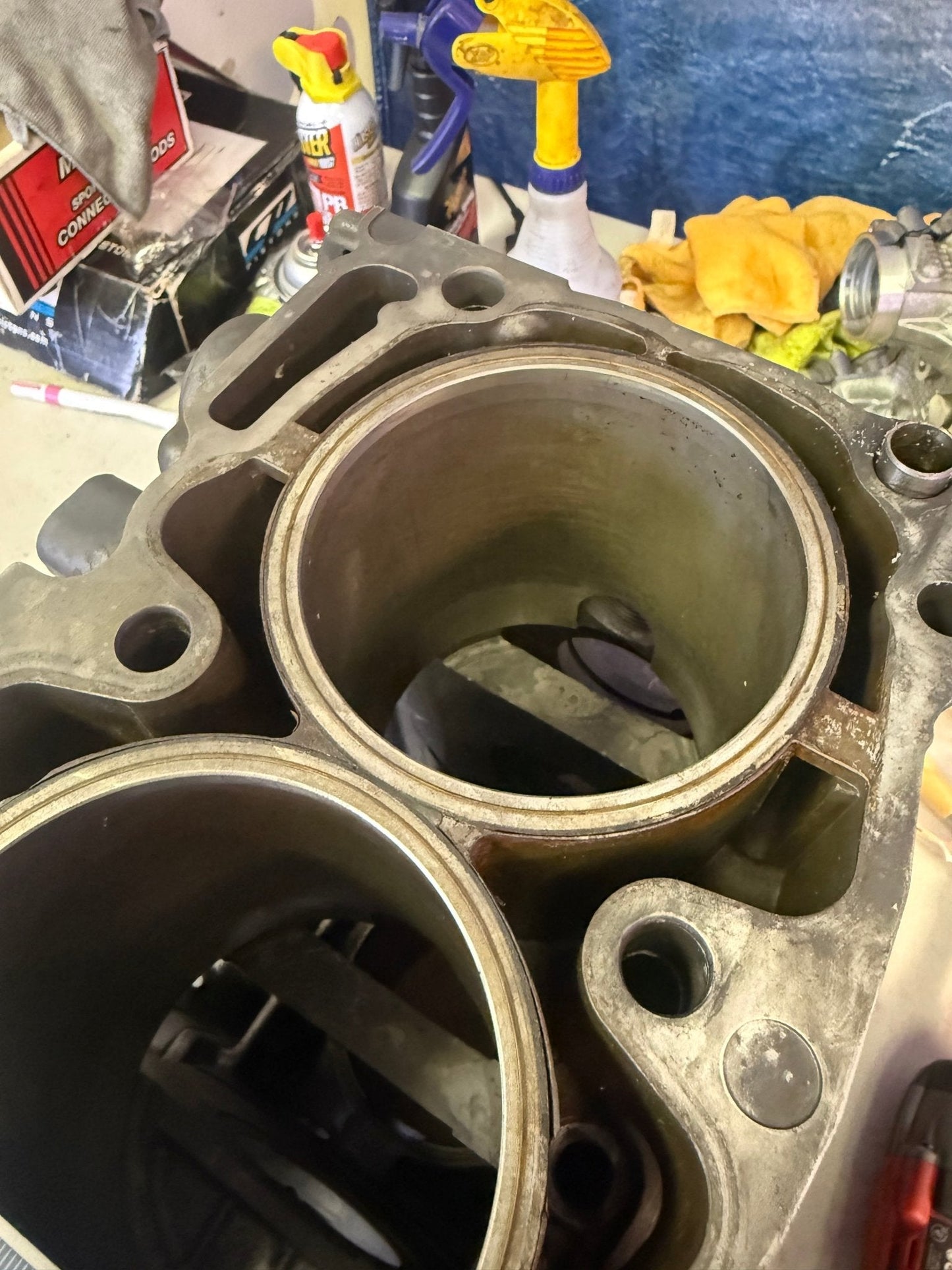 DARTON SLEEVED EJ257 Subaru STi/WRX Engine Case Halves w Manley Pistons