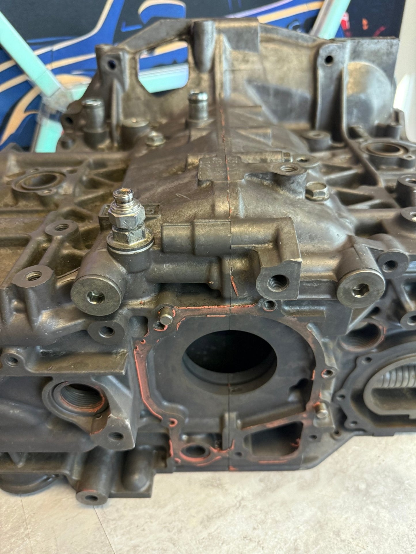 DARTON SLEEVED EJ257 Subaru STi/WRX Engine Case Halves w Manley Pistons